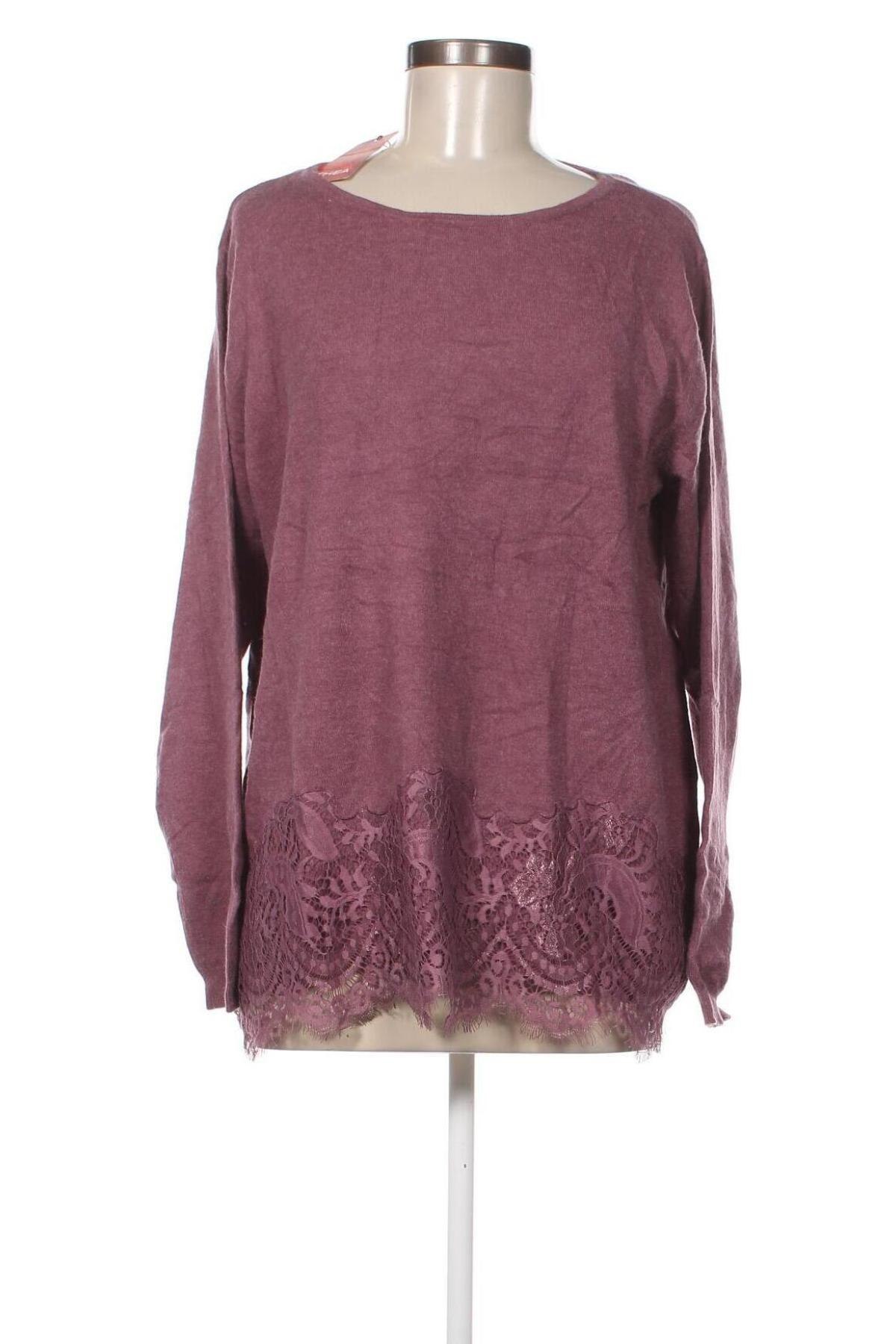 Дамски пуловер Thea, Размер XL, Цвят Лилав, Цена 30,69 лв.