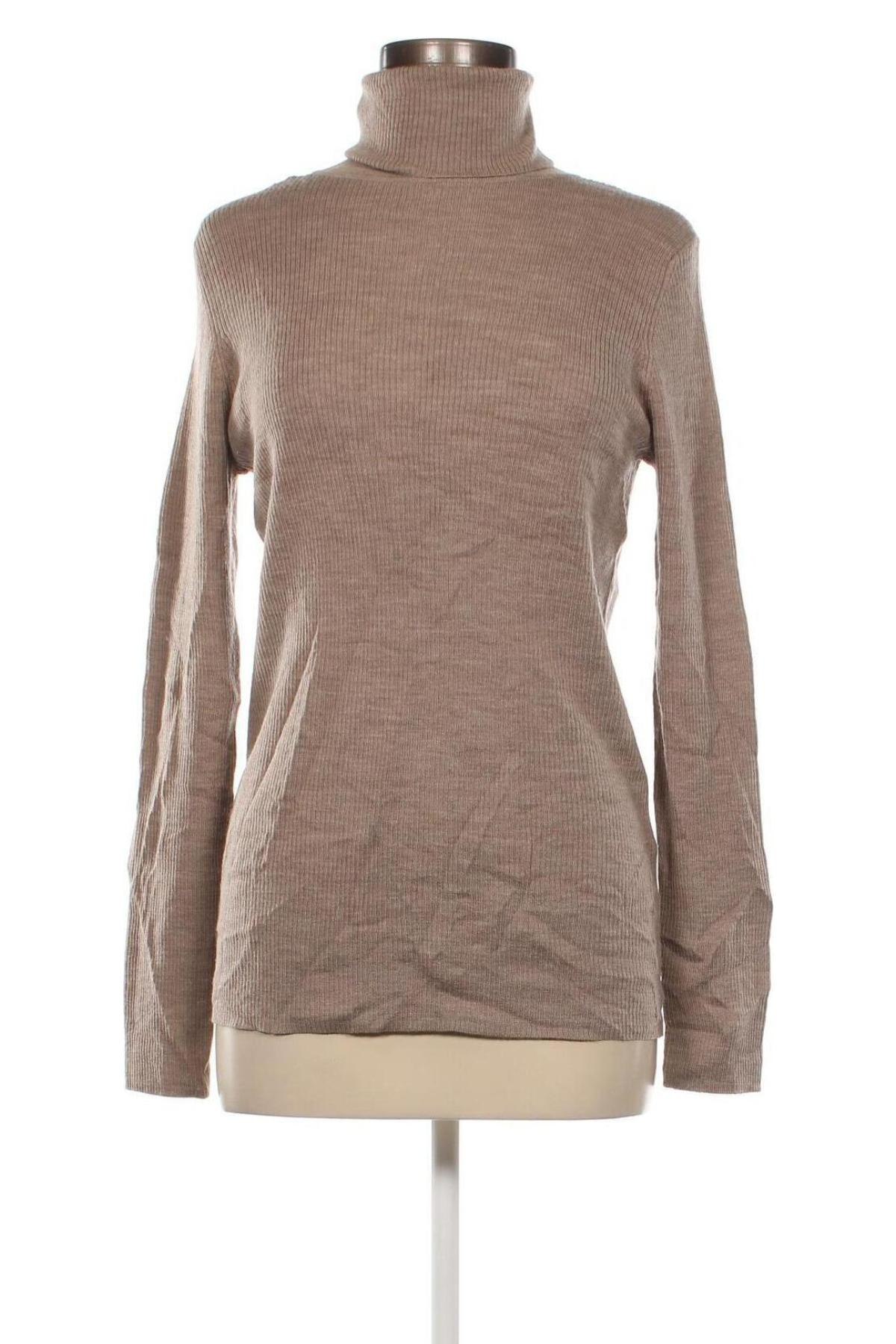 Γυναικείο πουλόβερ Uniqlo, Μέγεθος XL, Χρώμα  Μπέζ, Τιμή 10,14 €