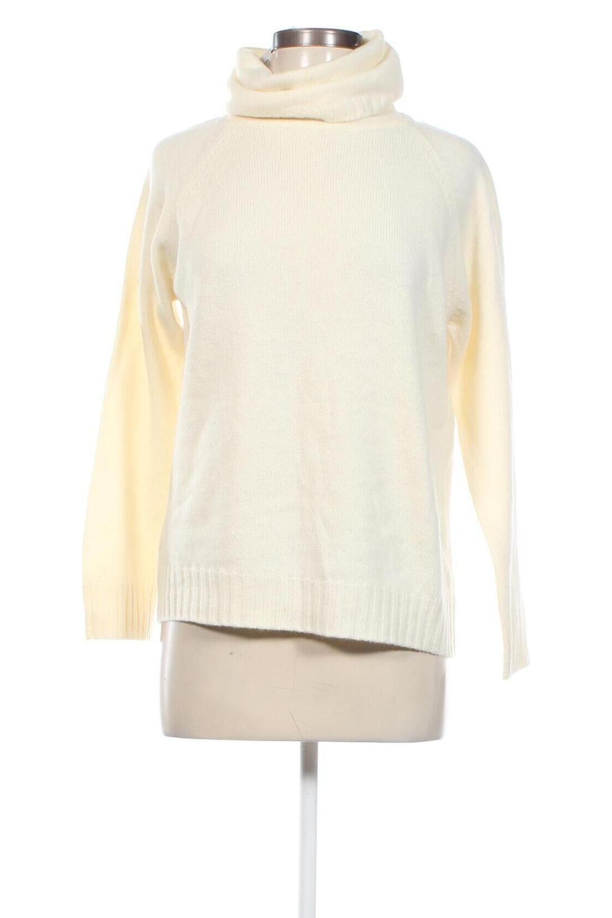 Дамски пуловер United Colors Of Benetton, Размер M, Цвят Екрю, Цена 14,35 лв.