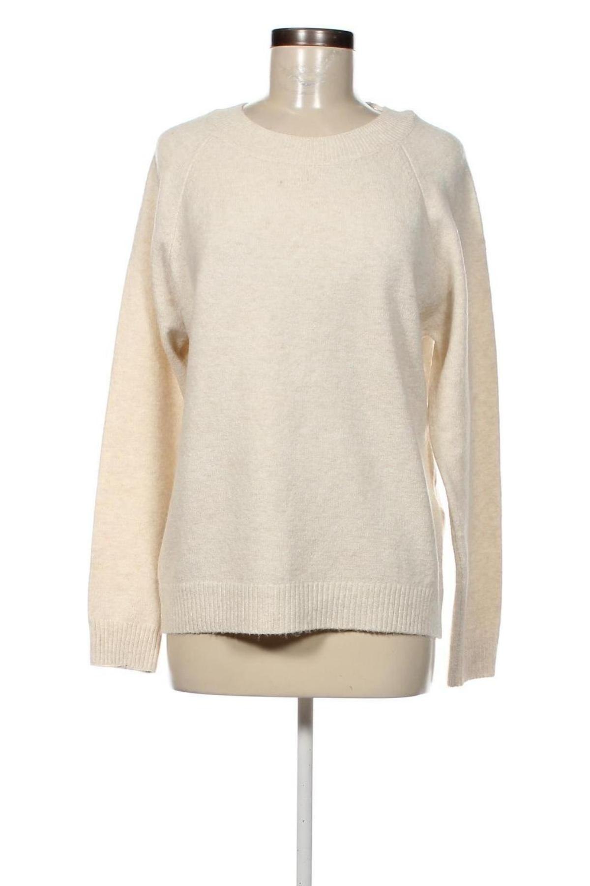 Дамски пуловер Vero Moda, Размер L, Цвят Бежов, Цена 18,60 лв.