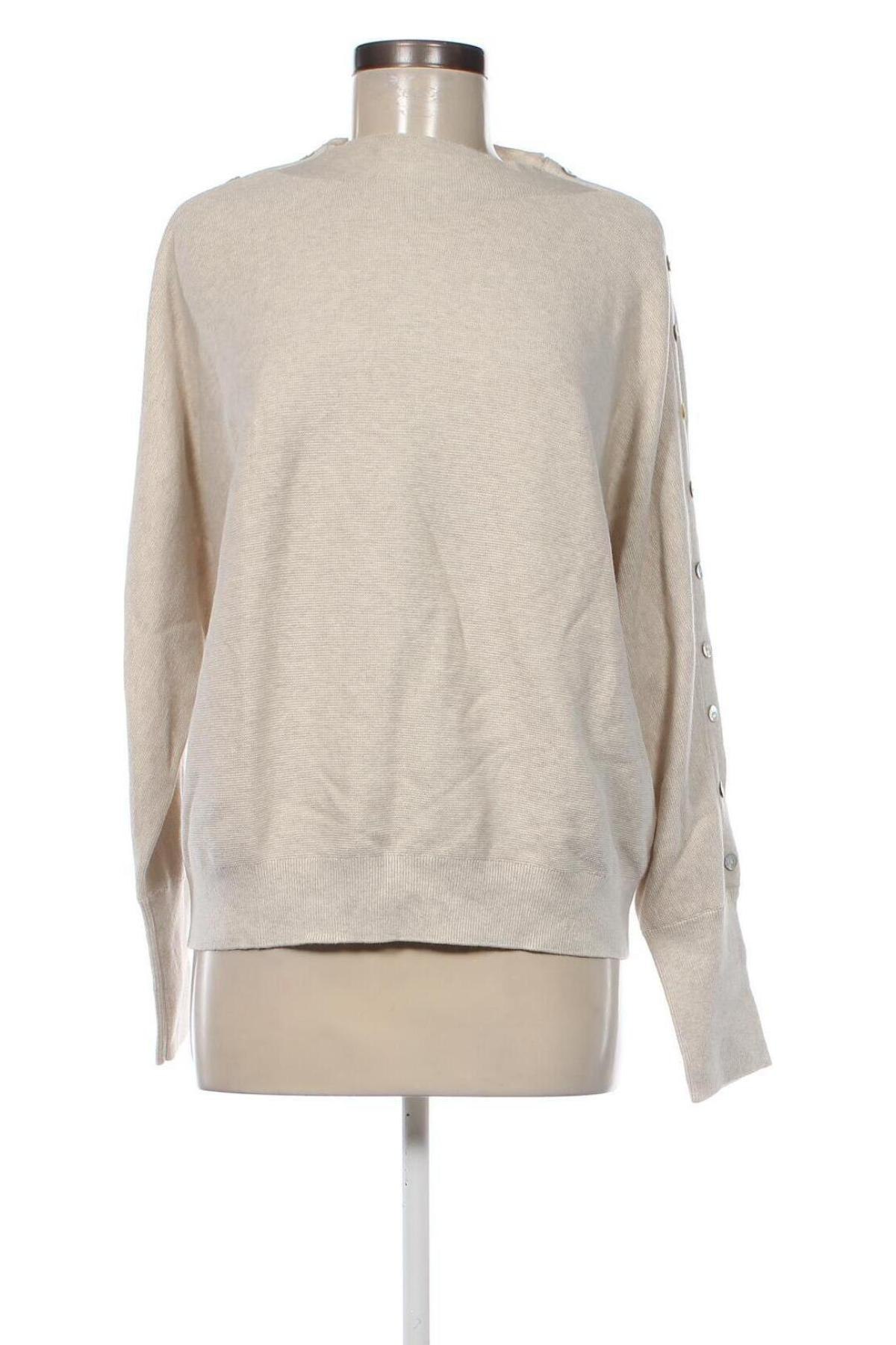 Дамски пуловер Yaya, Размер XL, Цвят Бежов, Цена 67,20 лв.