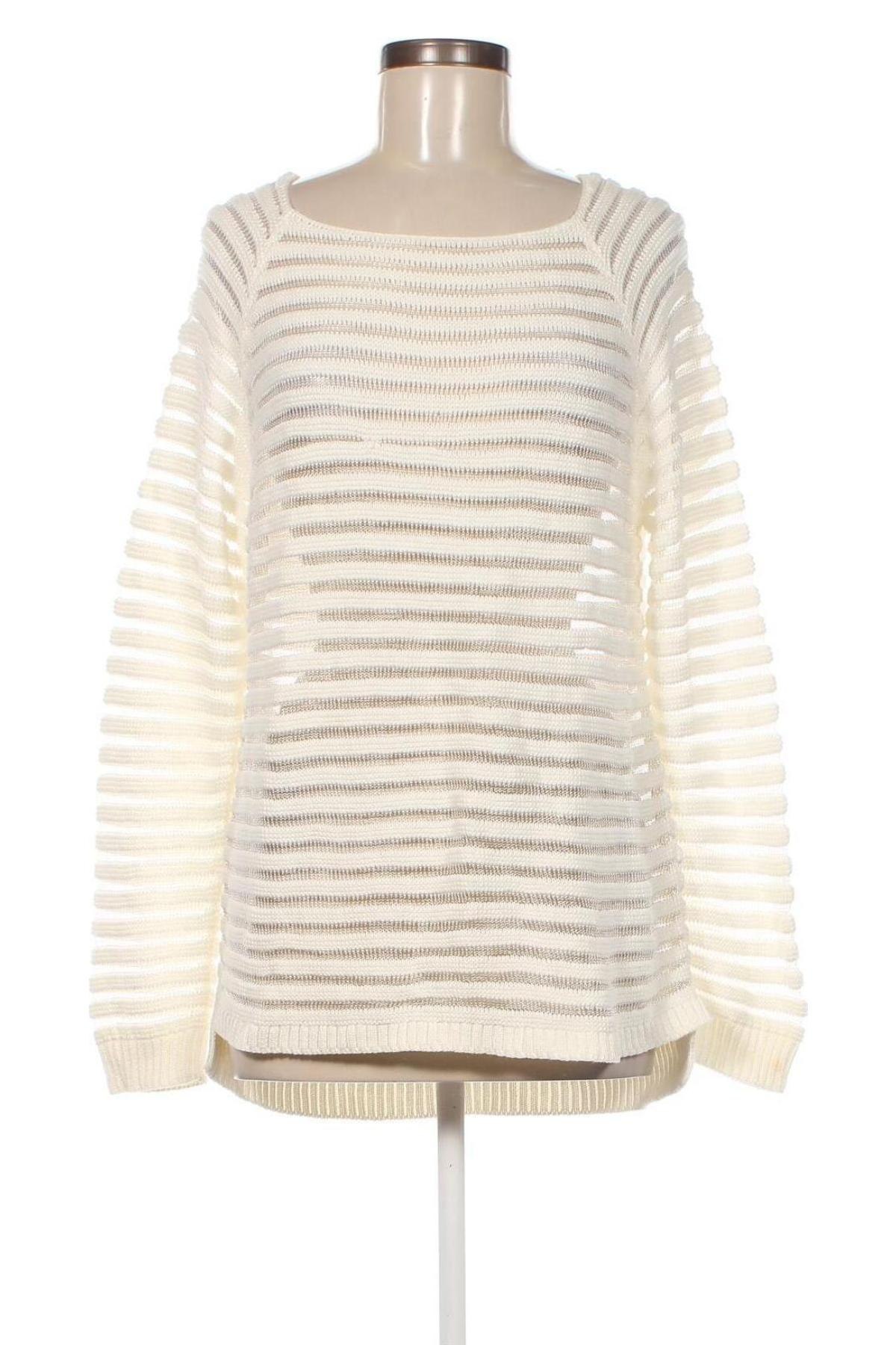 Дамски пуловер Yessica, Размер M, Цвят Бял, Цена 7,25 лв.