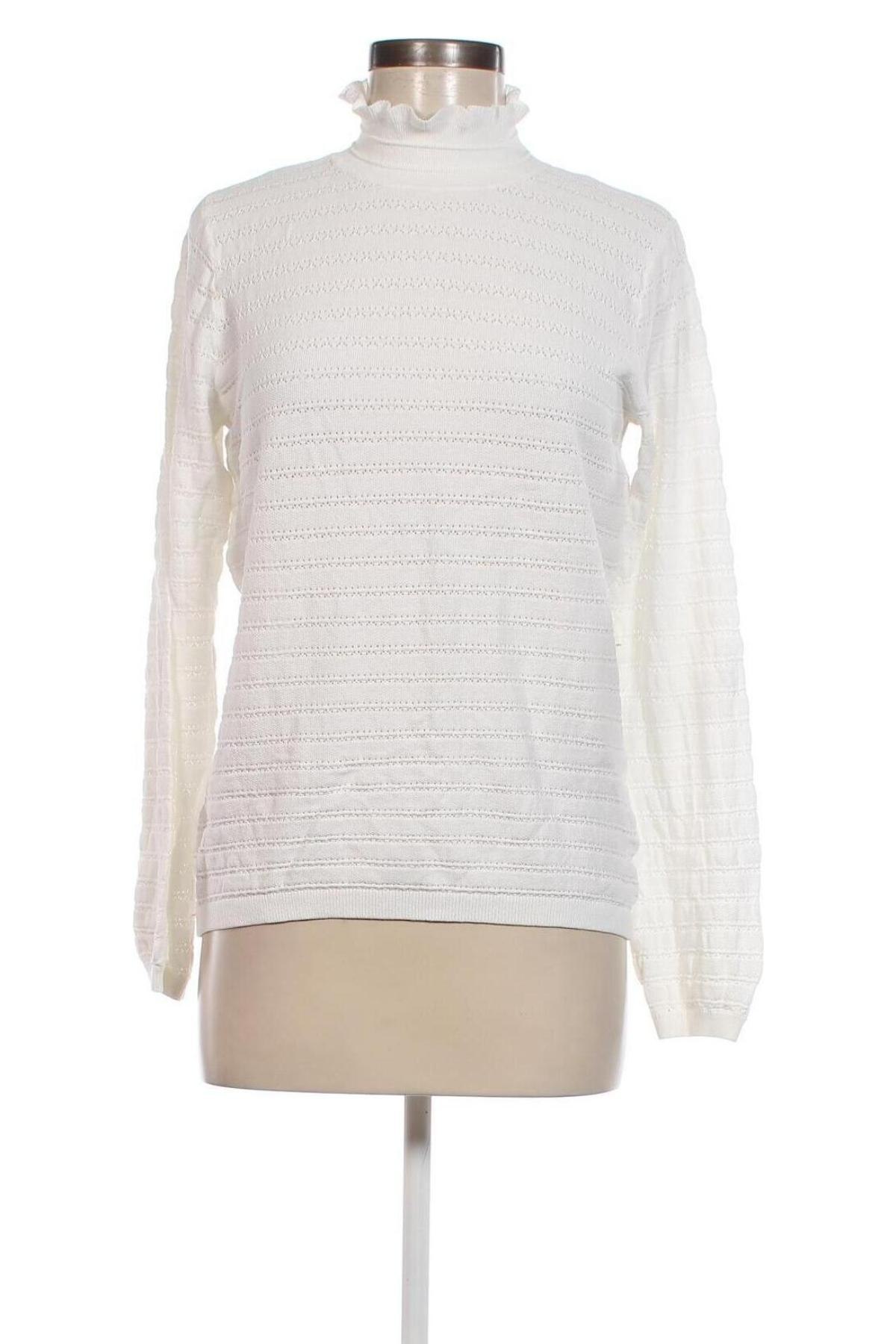Γυναικείο πουλόβερ Yessica, Μέγεθος M, Χρώμα Λευκό, Τιμή 7,18 €