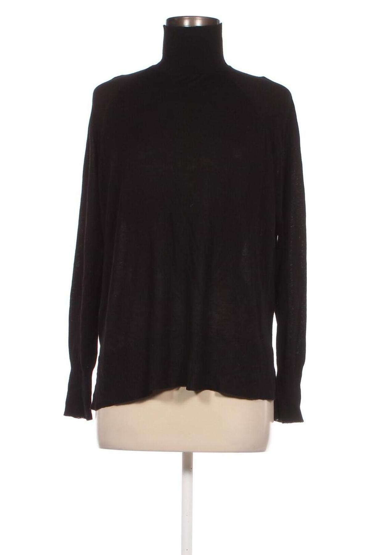 Γυναικείο πουλόβερ Zara, Μέγεθος L, Χρώμα Μαύρο, Τιμή 12,77 €