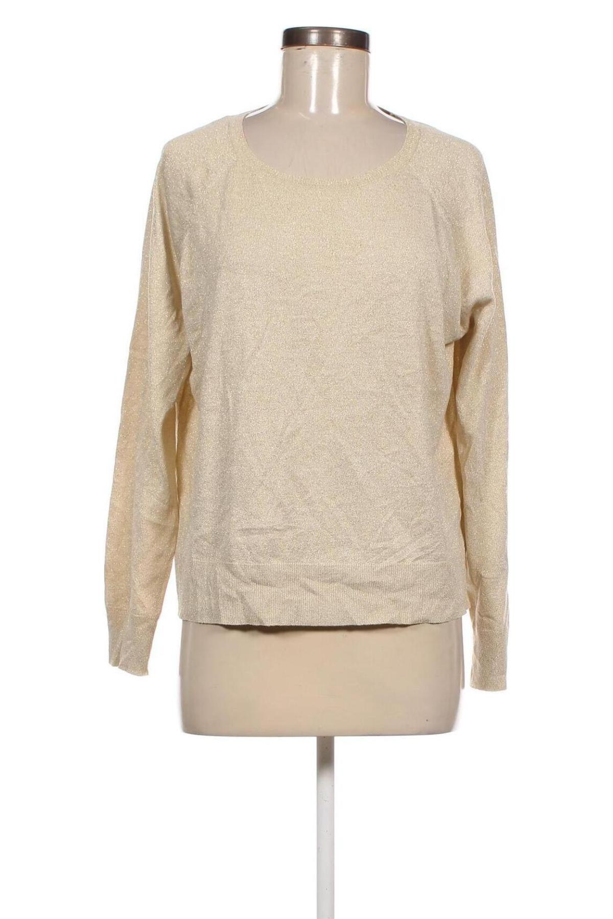 Γυναικείο πουλόβερ Zara, Μέγεθος L, Χρώμα Χρυσαφί, Τιμή 7,52 €