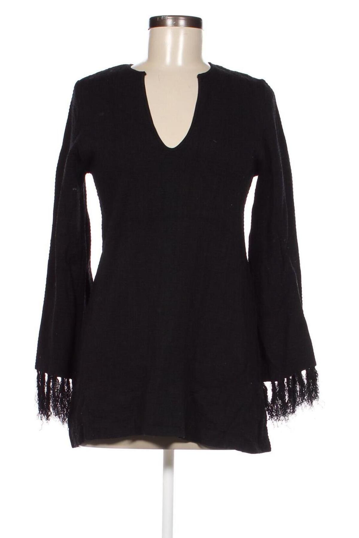 Pulover de femei Zara, Mărime S, Culoare Negru, Preț 22,21 Lei