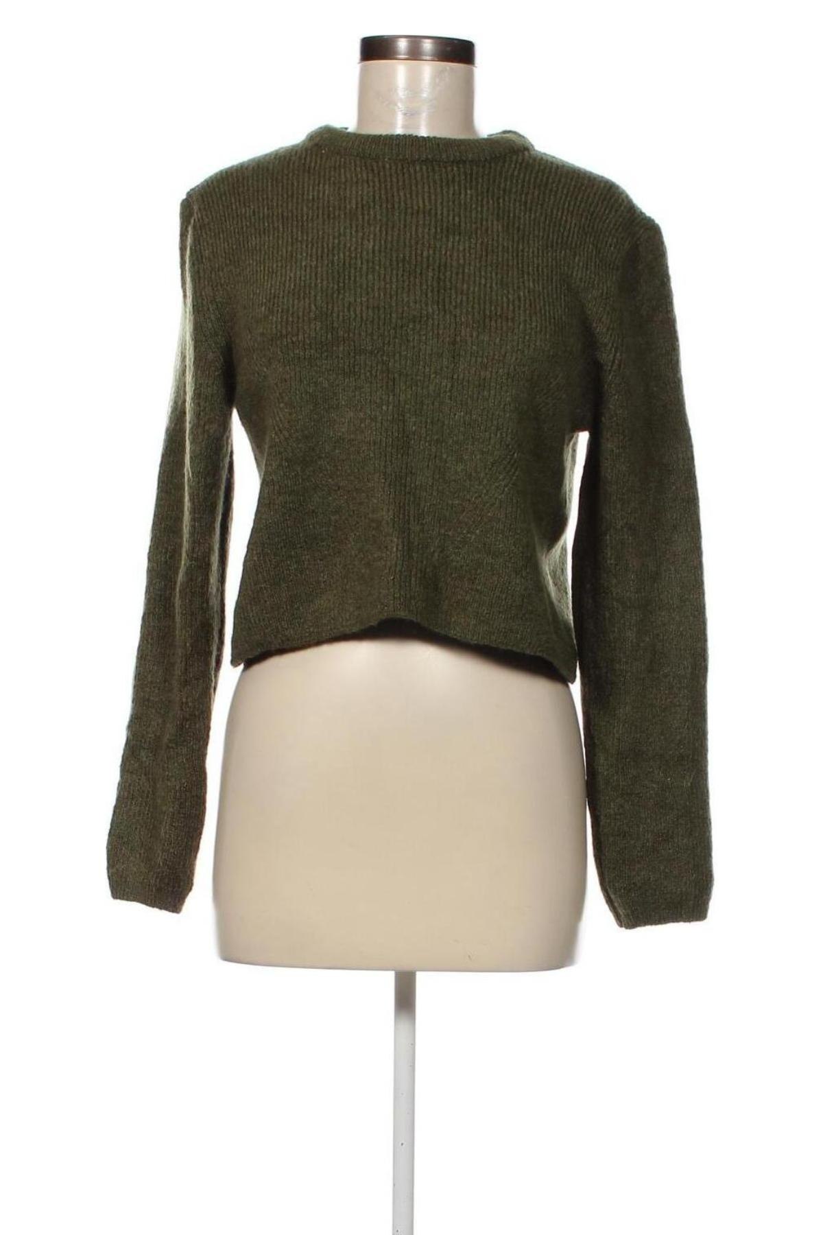 Pulover de femei Zara, Mărime XL, Culoare Verde, Preț 29,99 Lei