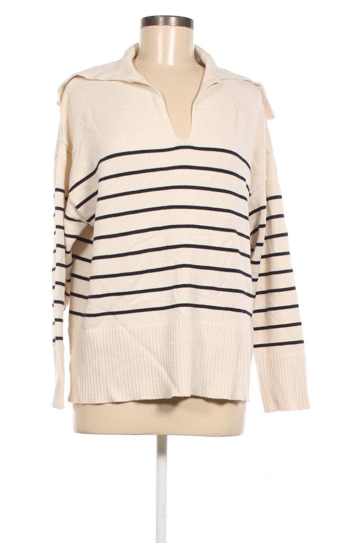 Γυναικείο πουλόβερ Zara, Μέγεθος M, Χρώμα  Μπέζ, Τιμή 16,70 €