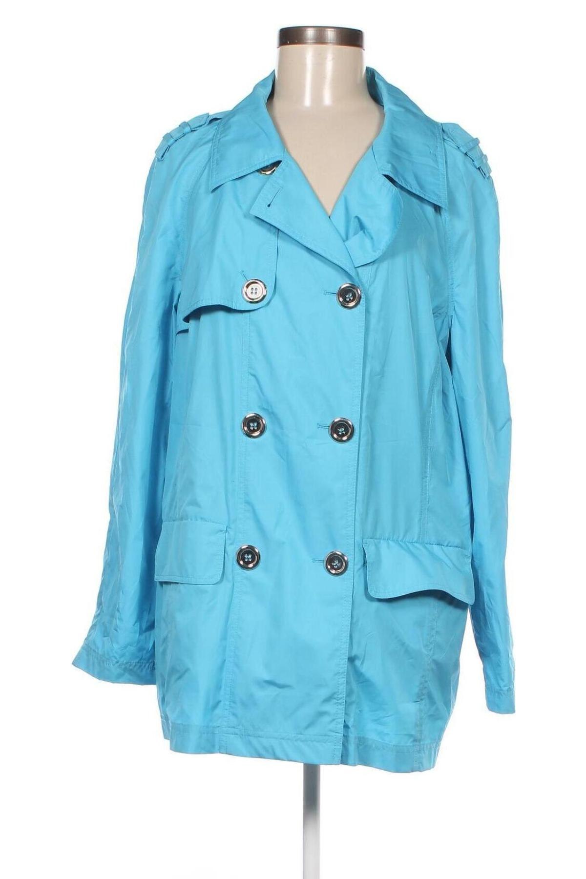 Damen Trenchcoat, Größe XL, Farbe Blau, Preis 28,18 €