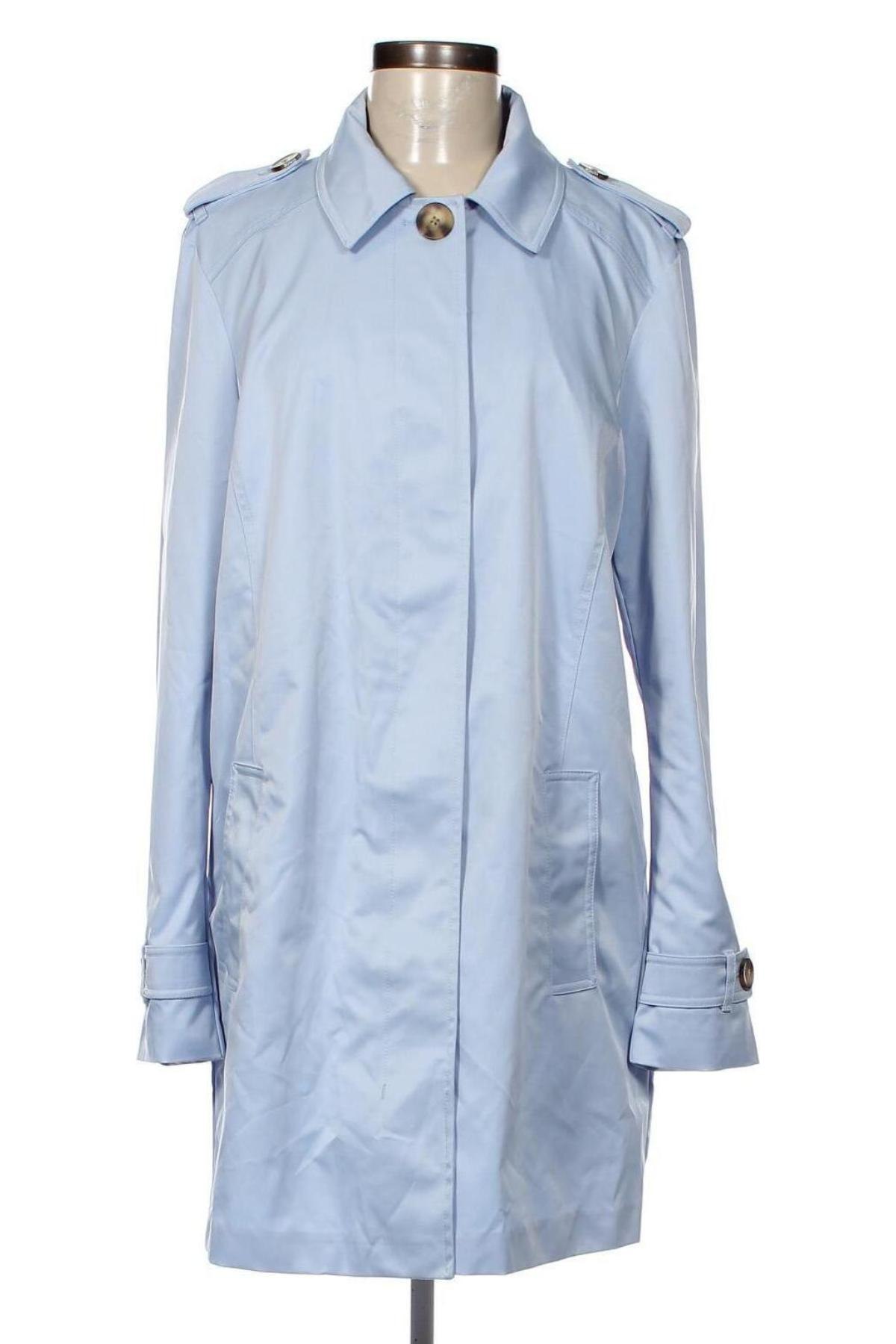 Damen Trenchcoat, Größe XL, Farbe Blau, Preis 20,88 €