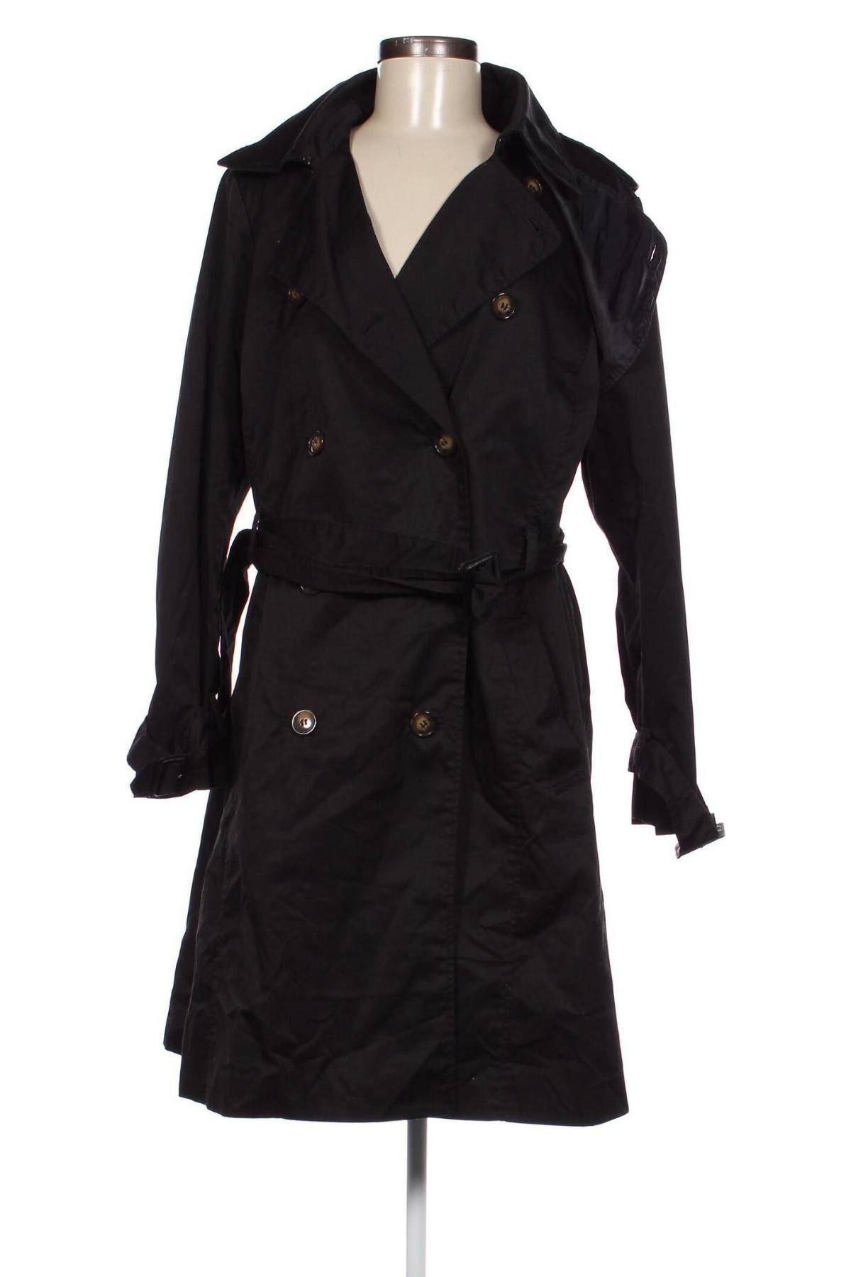 Trench de femei H&M, Mărime XXL, Culoare Negru, Preț 123,36 Lei