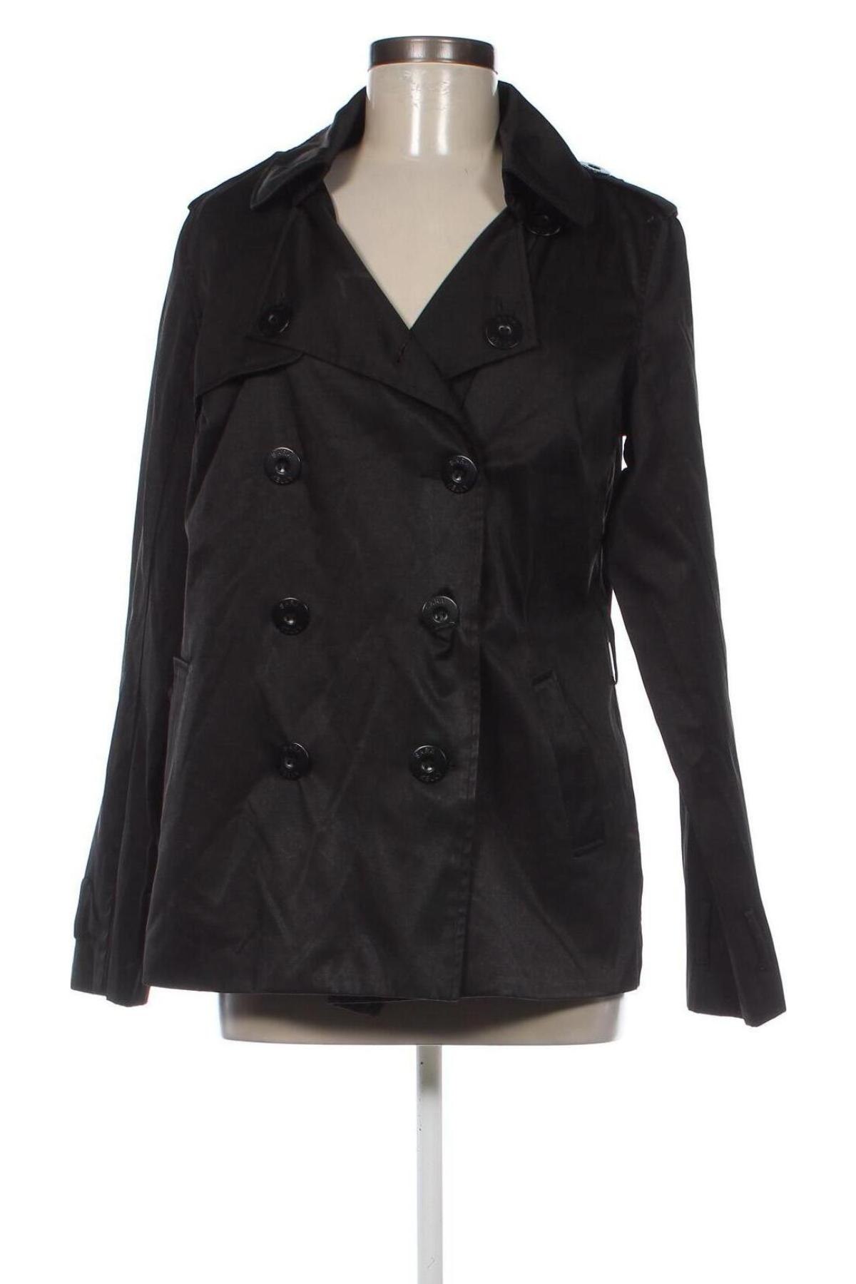 Damen Trench Coat Sara Kelly By Ellos, Größe M, Farbe Schwarz, Preis € 13,57