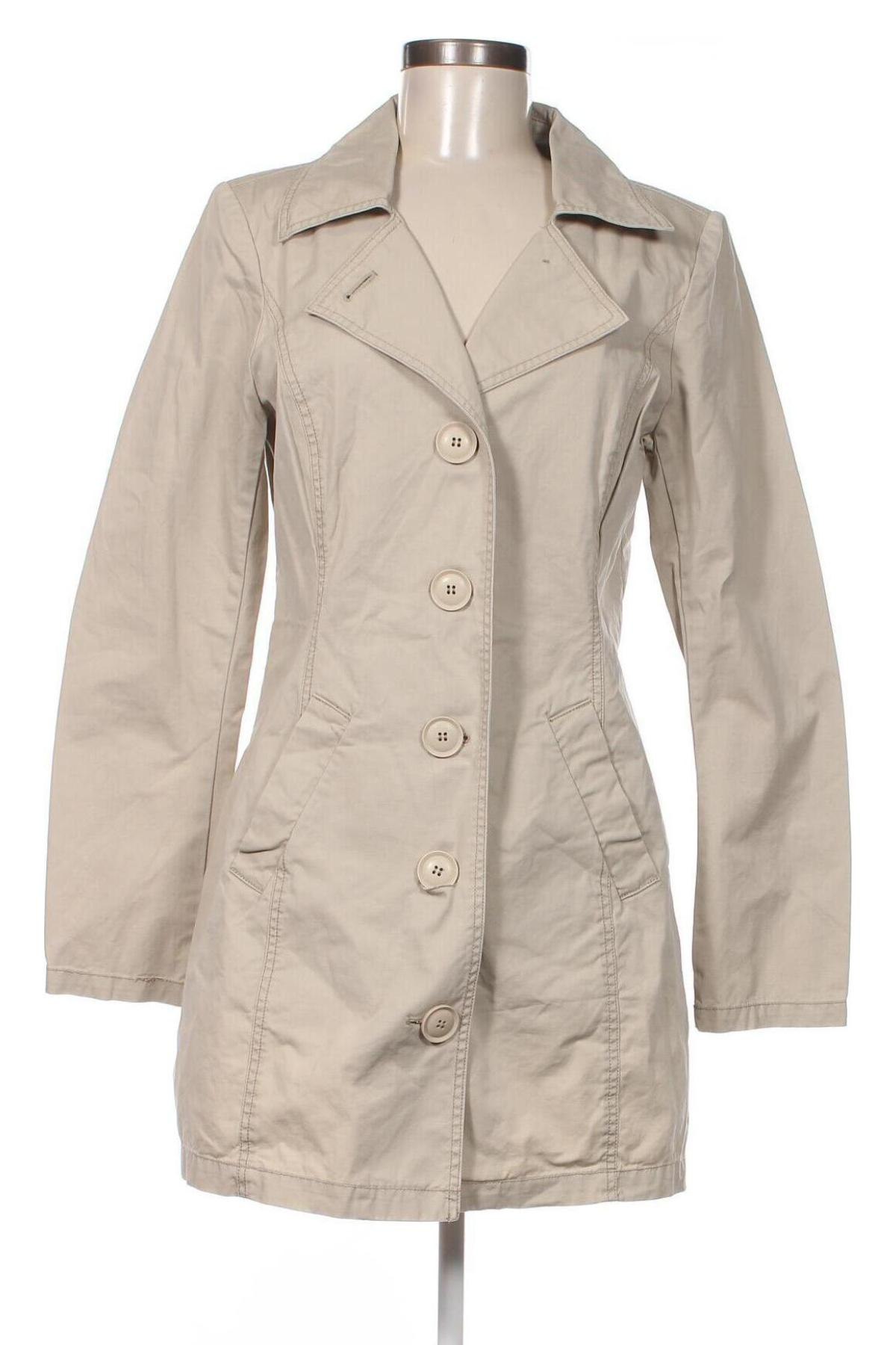 Damen Trench Coat Tom Tailor, Größe L, Farbe Beige, Preis € 12,42