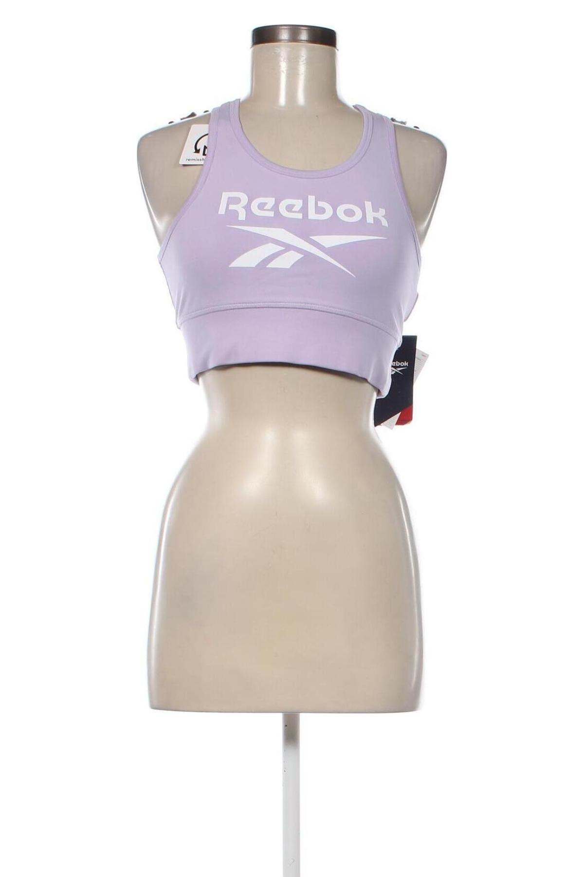 Γυναίκειο αθλητικό τοπ Reebok, Μέγεθος M, Χρώμα Βιολετί, Τιμή 26,59 €