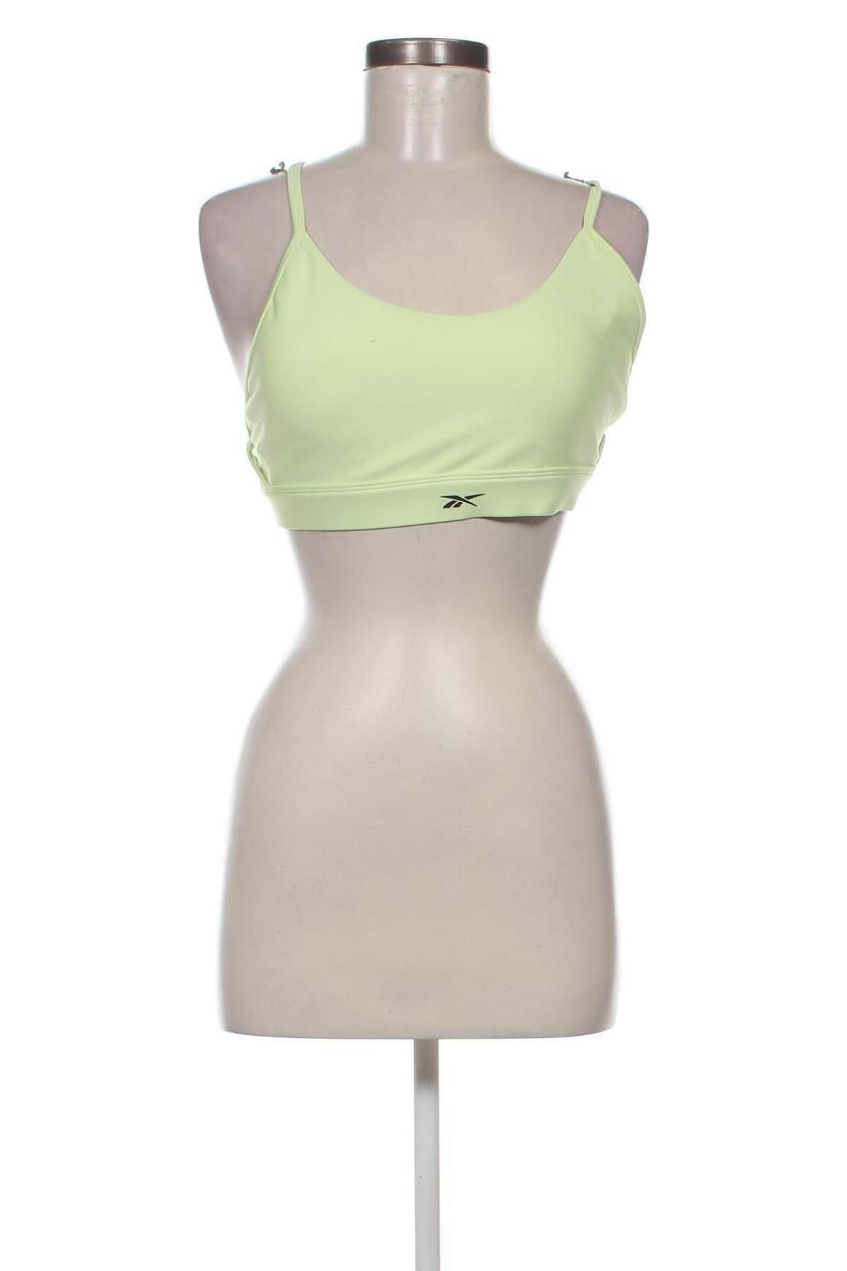 Γυναίκειο αθλητικό τοπ Reebok, Μέγεθος L, Χρώμα Πράσινο, Τιμή 39,69 €