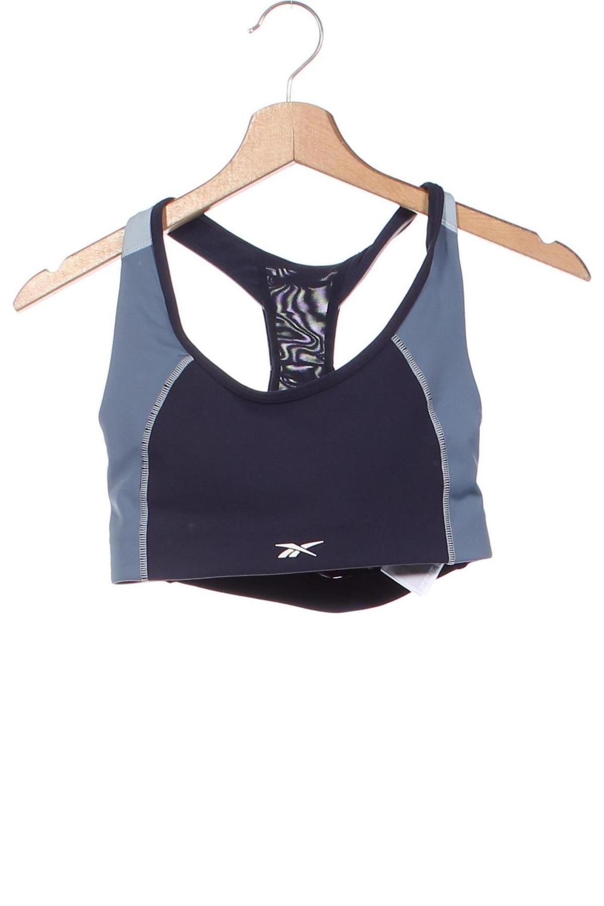 Γυναίκειο αθλητικό τοπ Reebok, Μέγεθος XS, Χρώμα Μπλέ, Τιμή 39,69 €