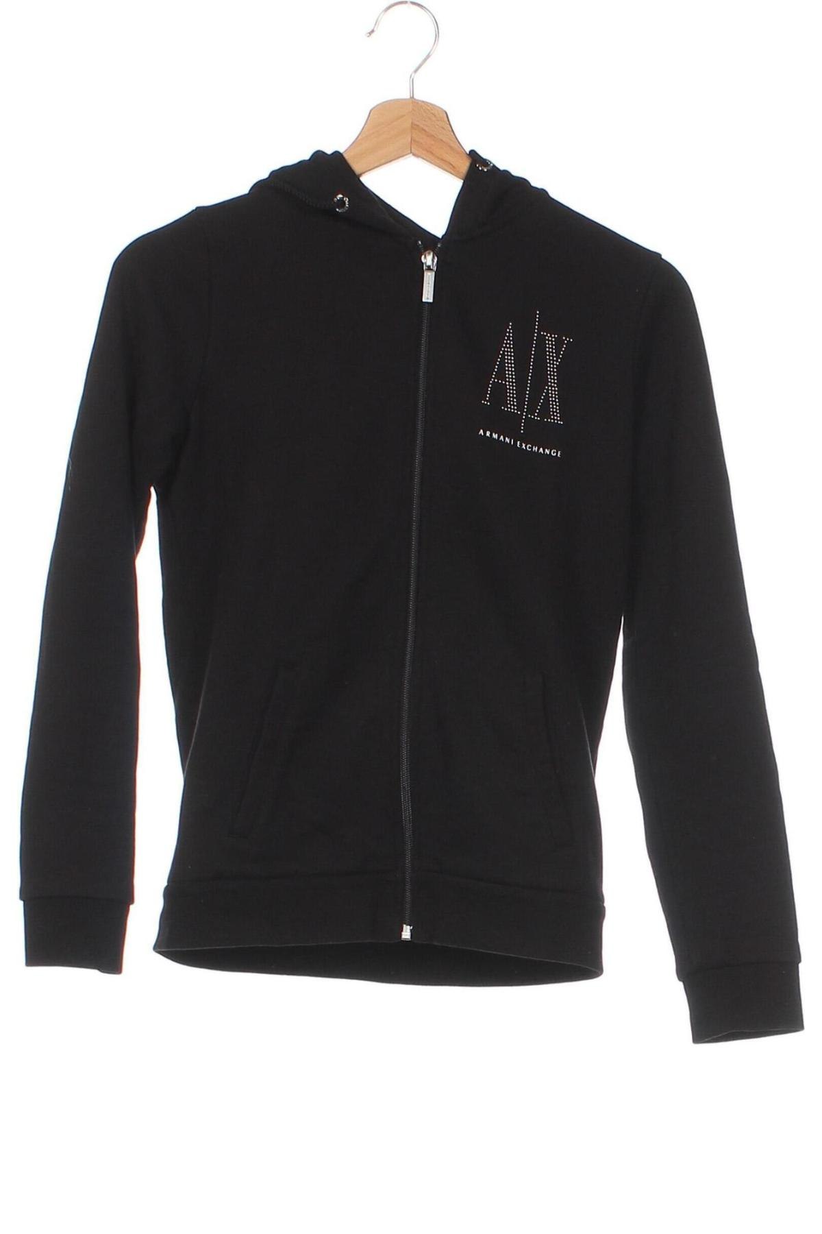 Damen Sweatshirt Armani Exchange, Größe XS, Farbe Schwarz, Preis 33,28 €