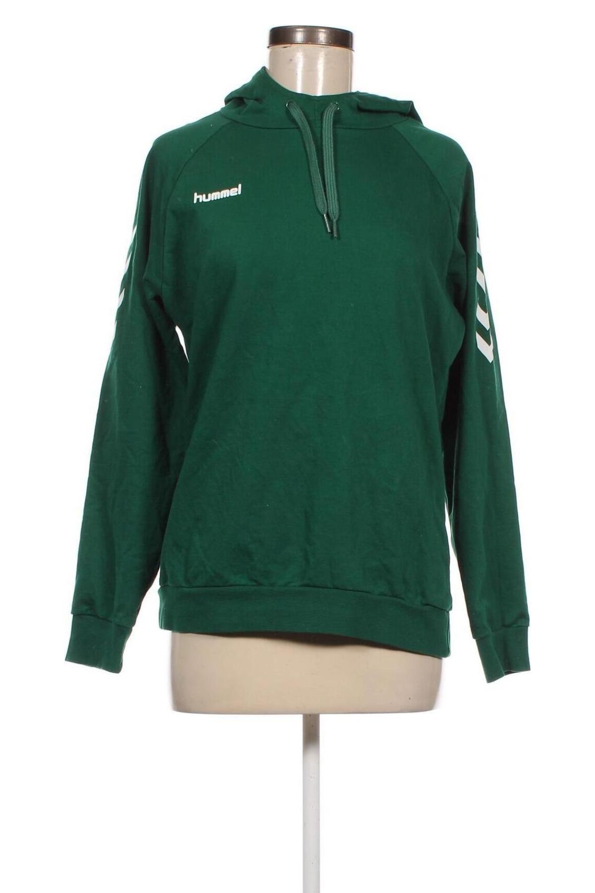 Damen Sweatshirt Hummel, Größe M, Farbe Grün, Preis 11,34 €