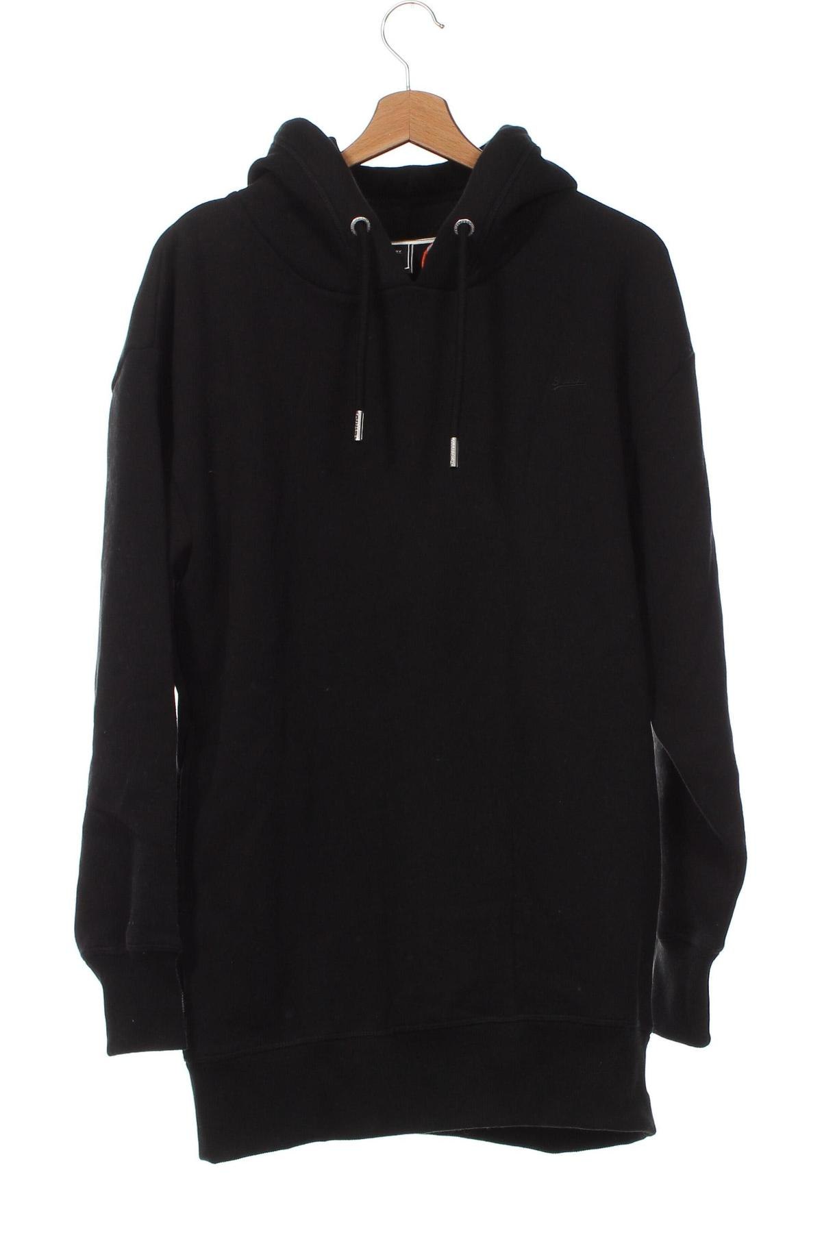 Damen Sweatshirt Superdry, Größe XS, Farbe Schwarz, Preis 21,31 €