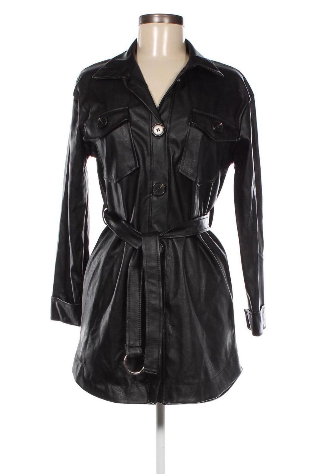 Damen Lederjacke, Größe S, Farbe Schwarz, Preis 25,58 €