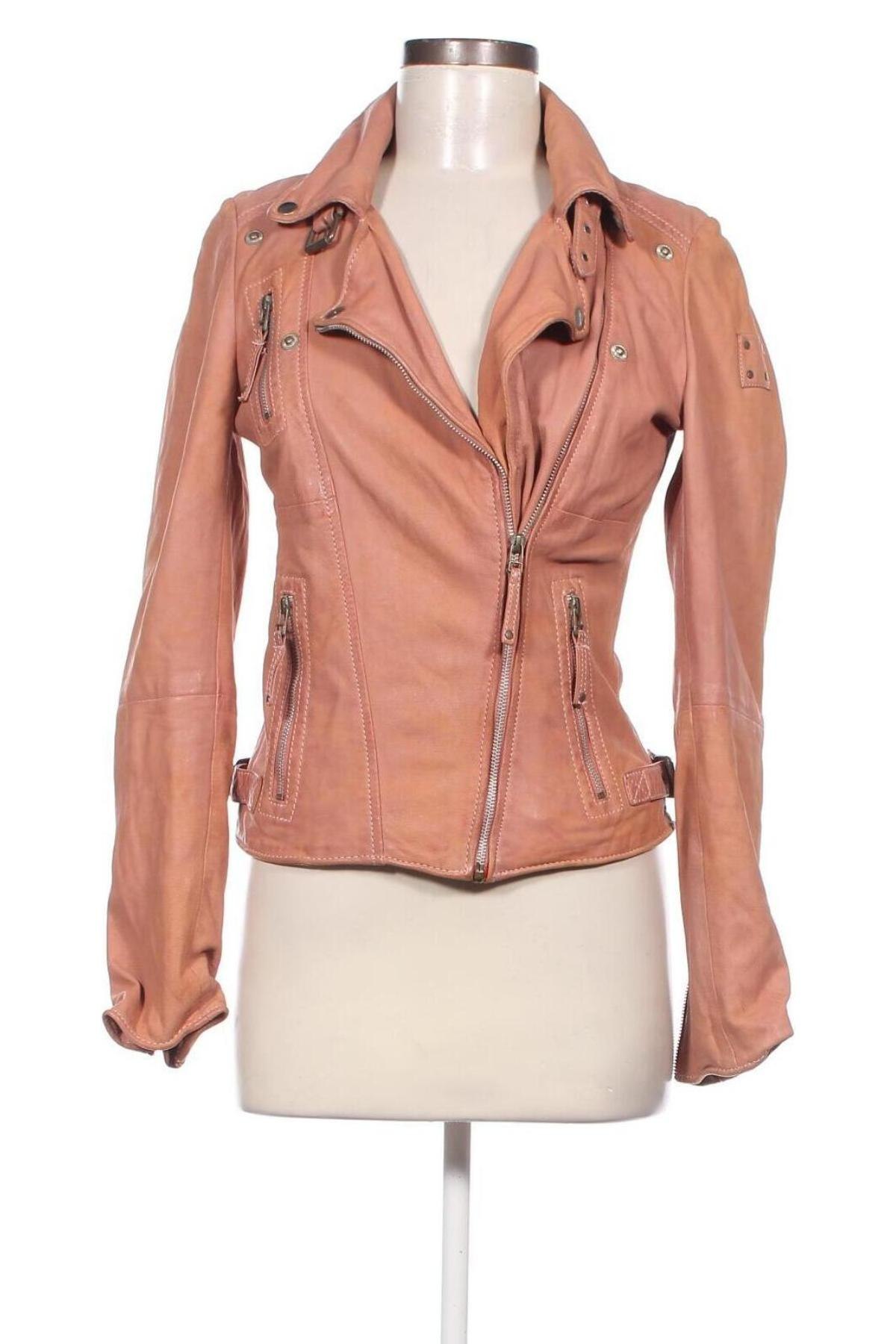 Damen Lederjacke Cabrini, Größe S, Farbe Rosa, Preis 197,77 €