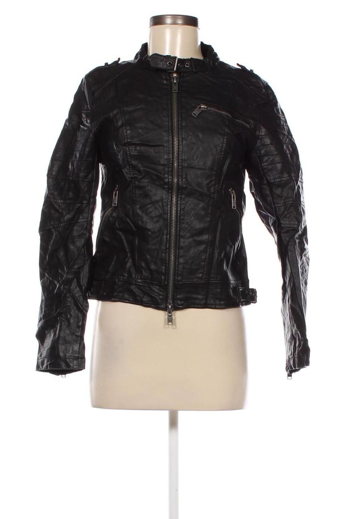 Damen Lederjacke Fb Sister, Größe M, Farbe Schwarz, Preis € 11,94