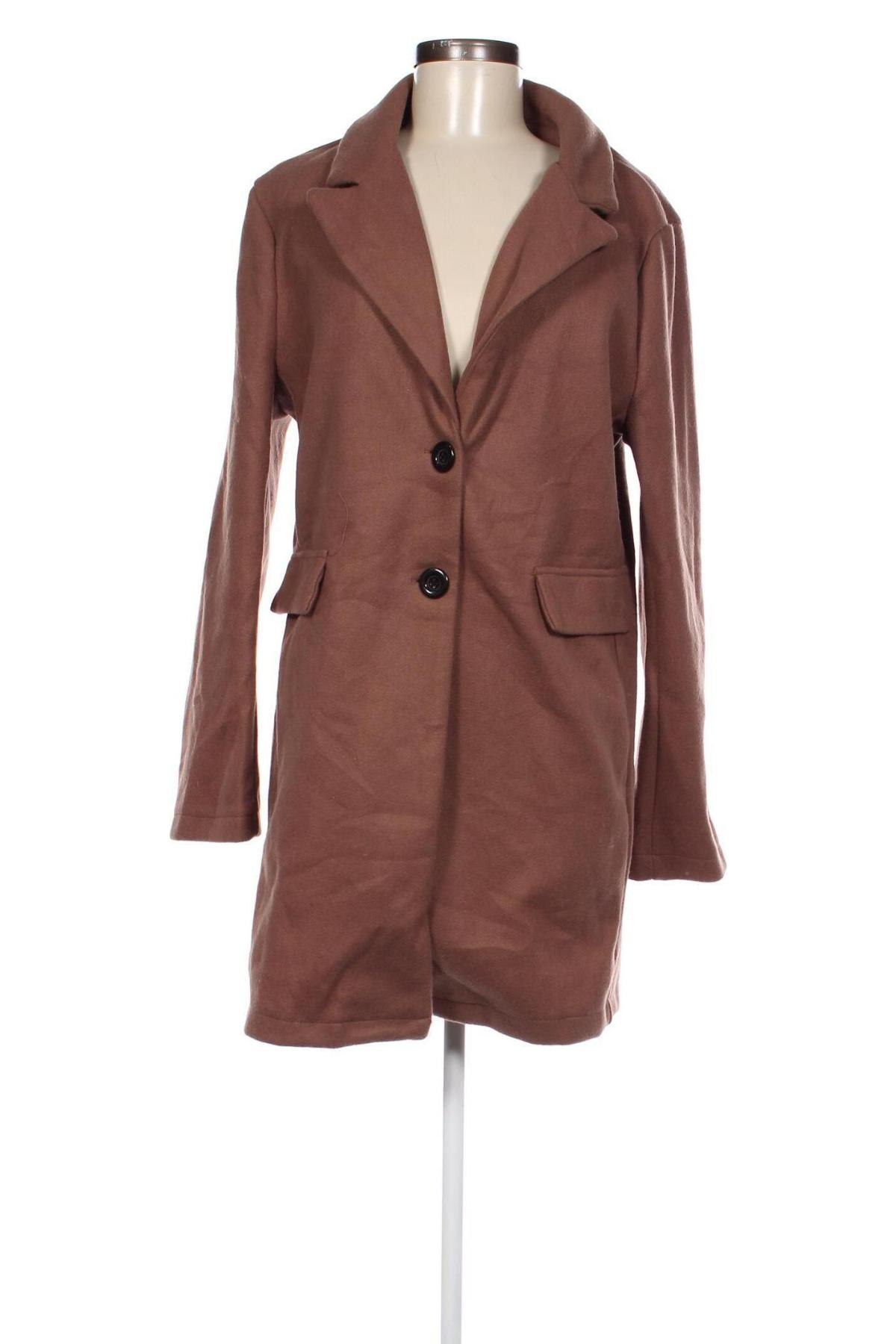 Γυναικείο παλτό, Μέγεθος L, Χρώμα Καφέ, Τιμή 15,84 €