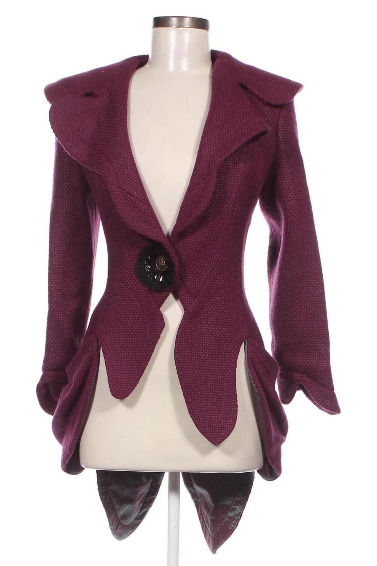 Дамско палто, Размер S, Цвят Лилав, Цена 64,21 лв.