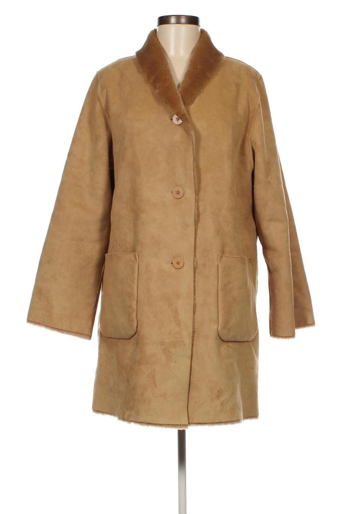 Dámsky kabát , Veľkosť S, Farba Béžová, Cena  10,31 €