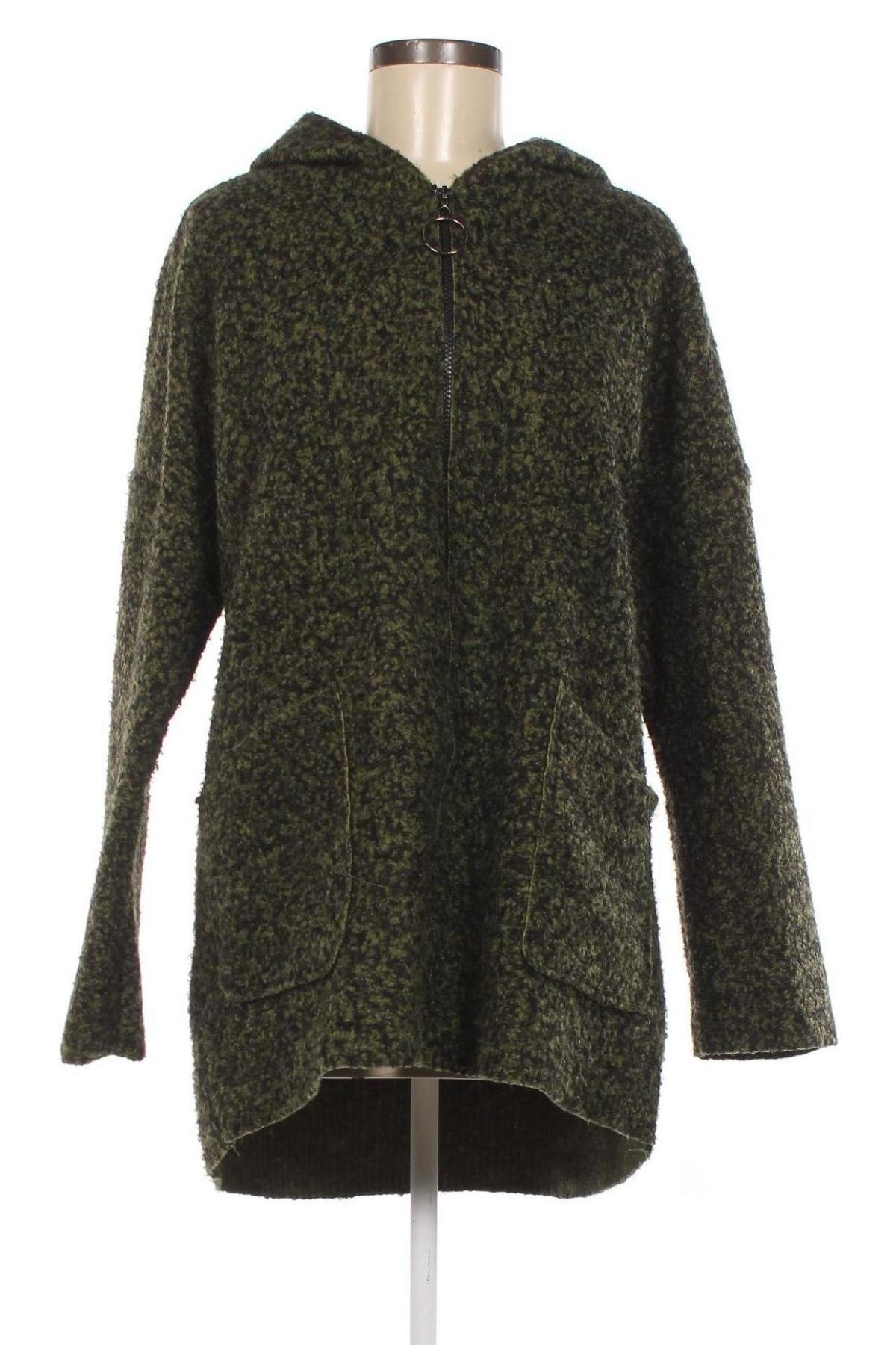 Дамско палто, Размер M, Цвят Зелен, Цена 34,56 лв.
