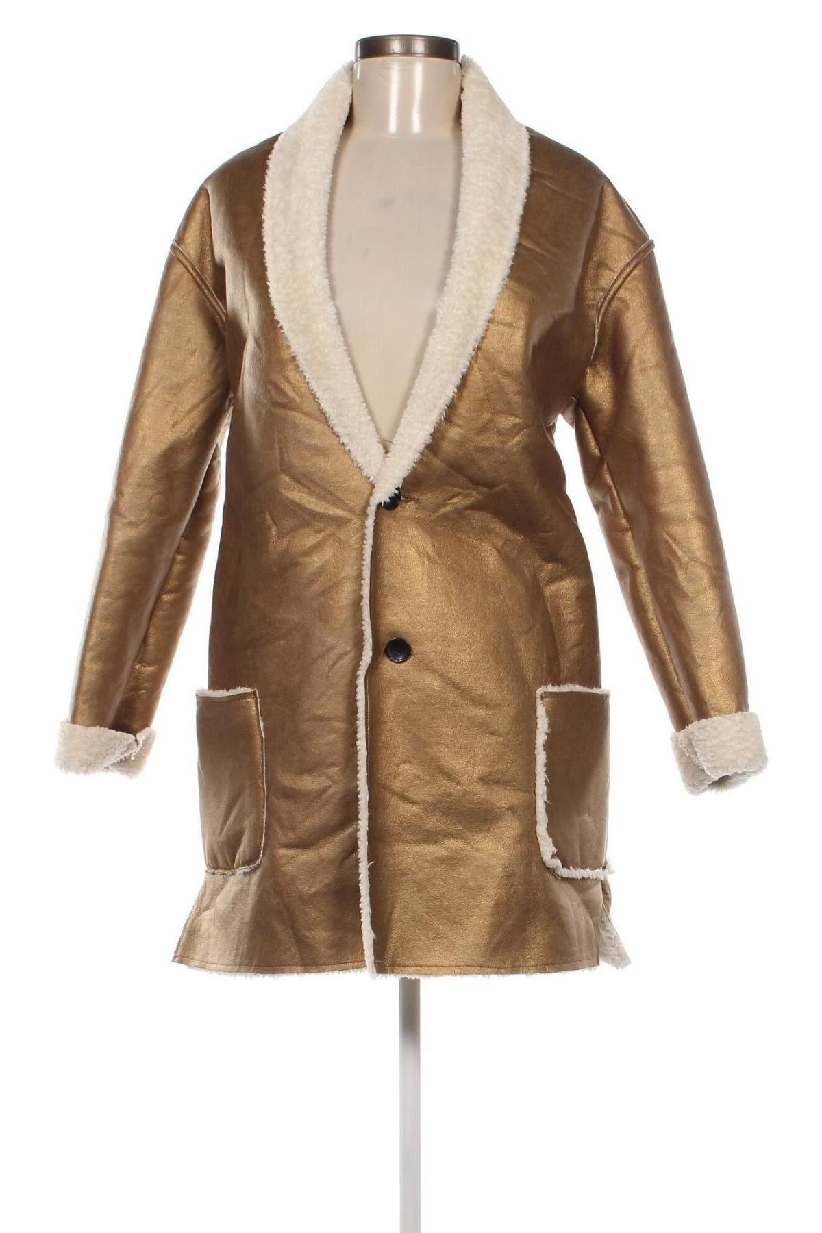 Dámsky kabát , Veľkosť M, Farba Béžová, Cena  20,63 €