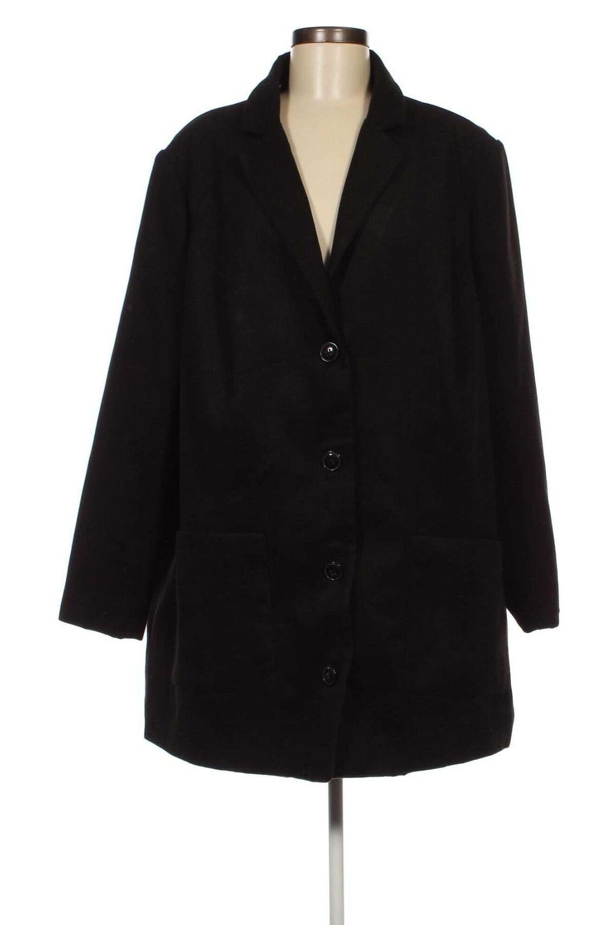 Дамско палто Bpc Bonprix Collection, Размер 3XL, Цвят Черен, Цена 26,75 лв.