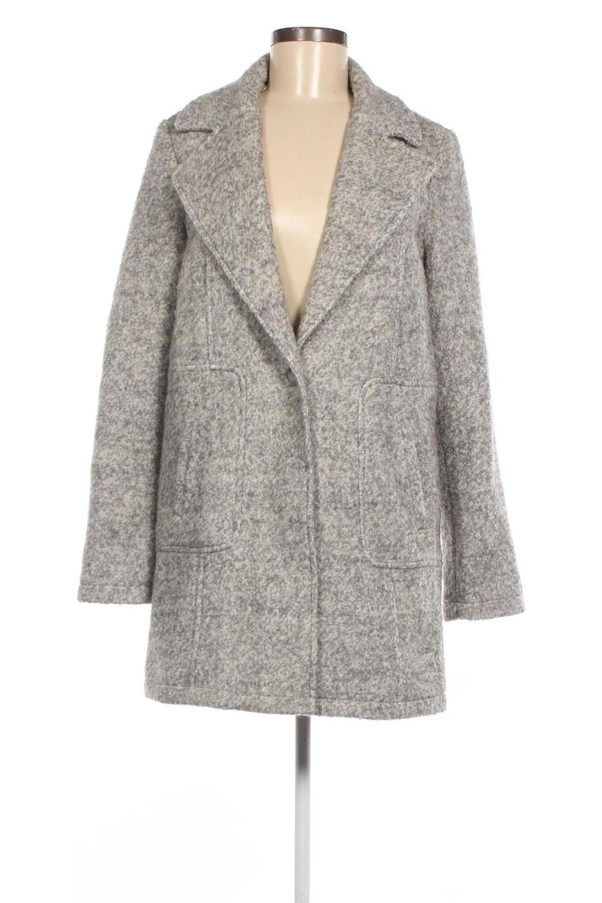 Дамско палто C&A, Размер M, Цвят Сив, Цена 42,80 лв.