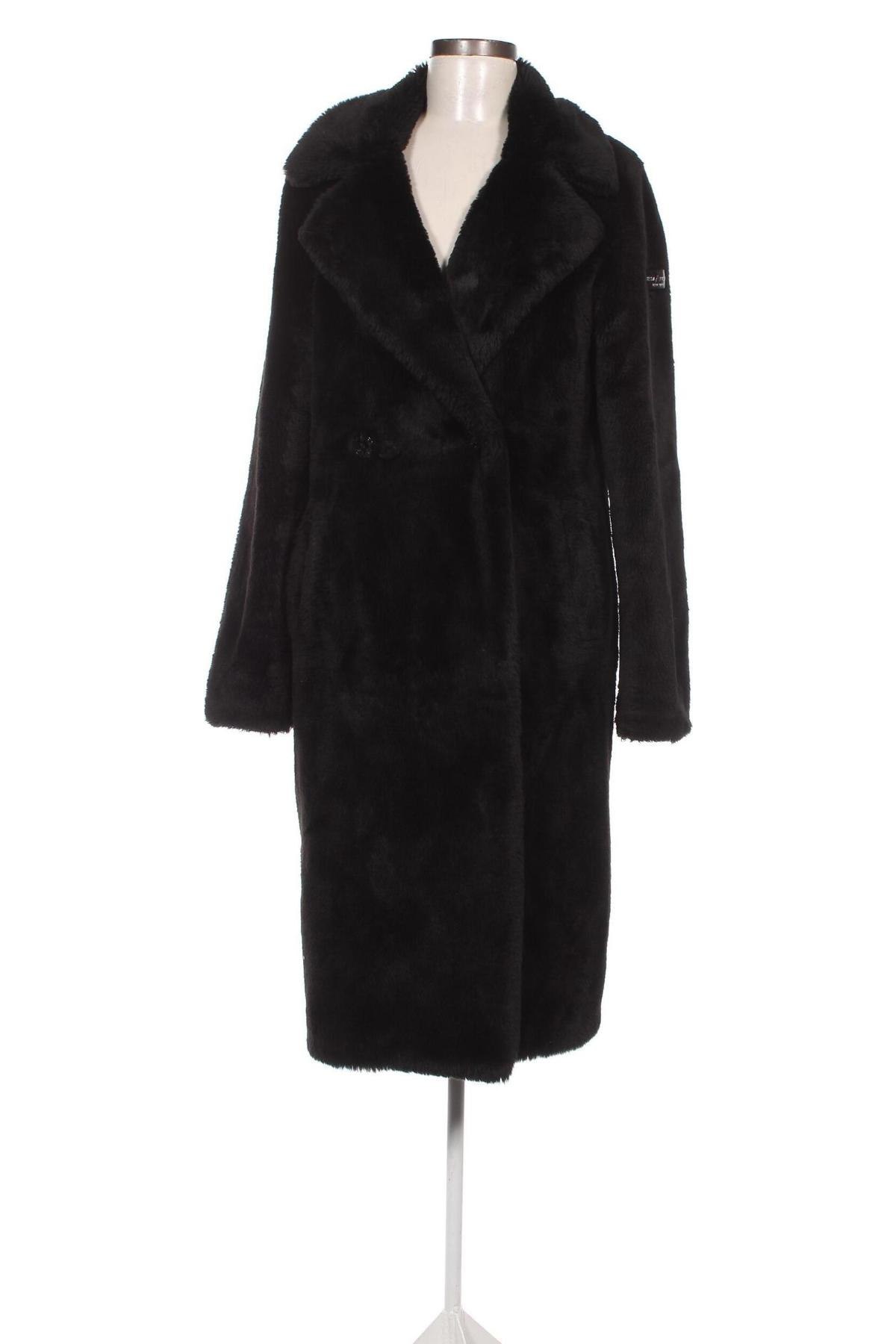 Дамско палто Frieda & Freddies, Размер M, Цвят Черен, Цена 92,38 лв.