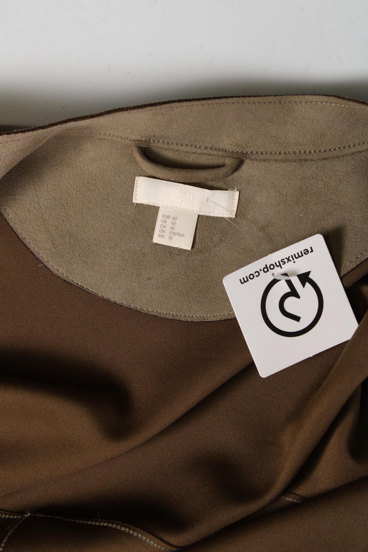 Dámsky kabát  H&M, Veľkosť L, Farba Zelená, Cena  11,61 €
