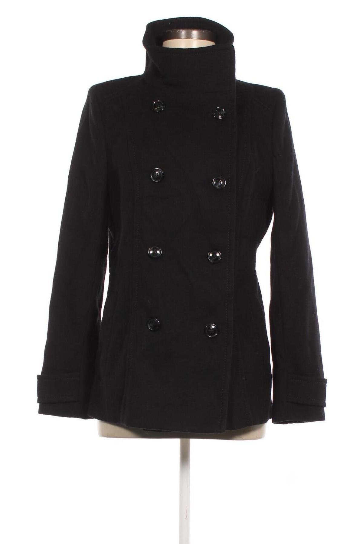 Palton de femei H&M, Mărime L, Culoare Negru, Preț 73,91 Lei