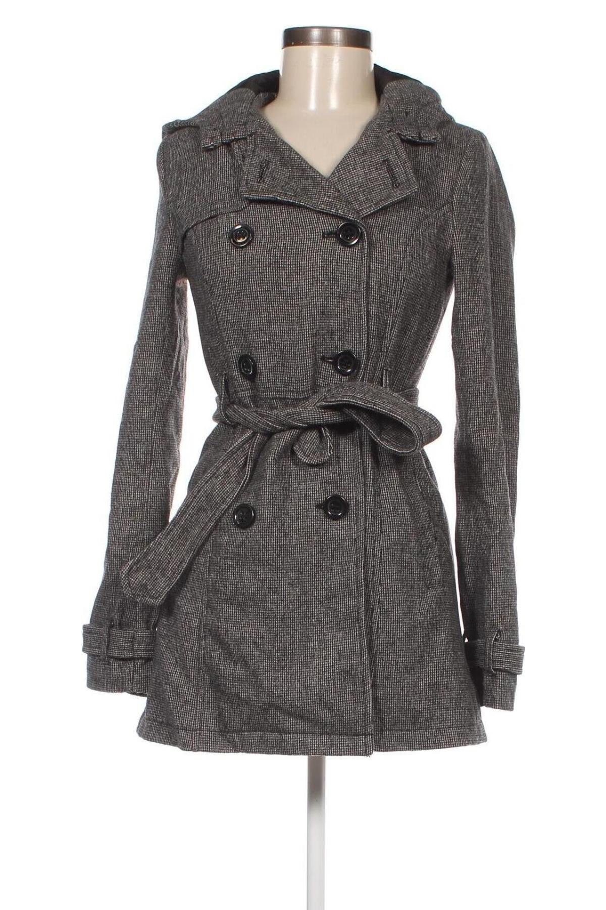 Дамско палто H&M Divided, Размер XS, Цвят Многоцветен, Цена 35,31 лв.