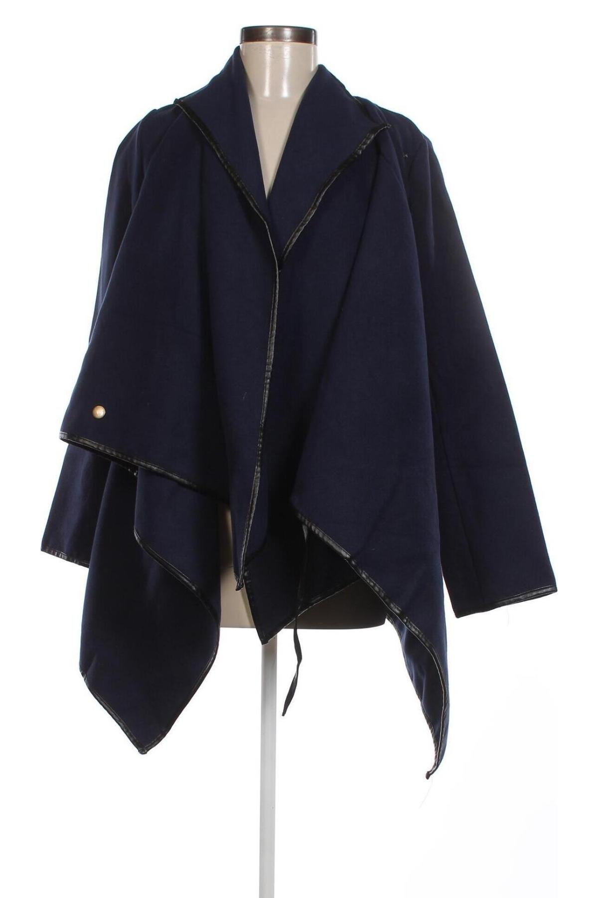 Palton de femei Lesara, Mărime M, Culoare Albastru, Preț 175,99 Lei