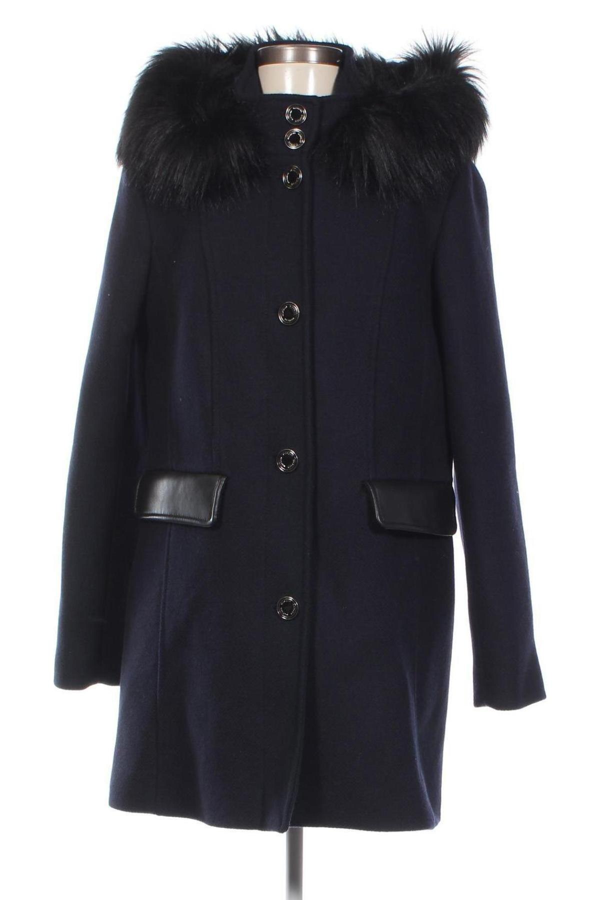 Дамско палто Morgan, Размер L, Цвят Син, Цена 289,00 лв.
