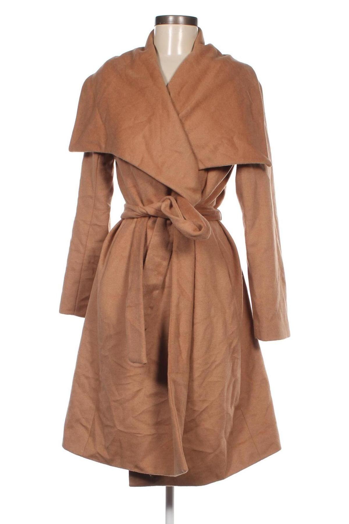 Дамско палто Ms Mode, Размер M, Цвят Кафяв, Цена 52,43 лв.