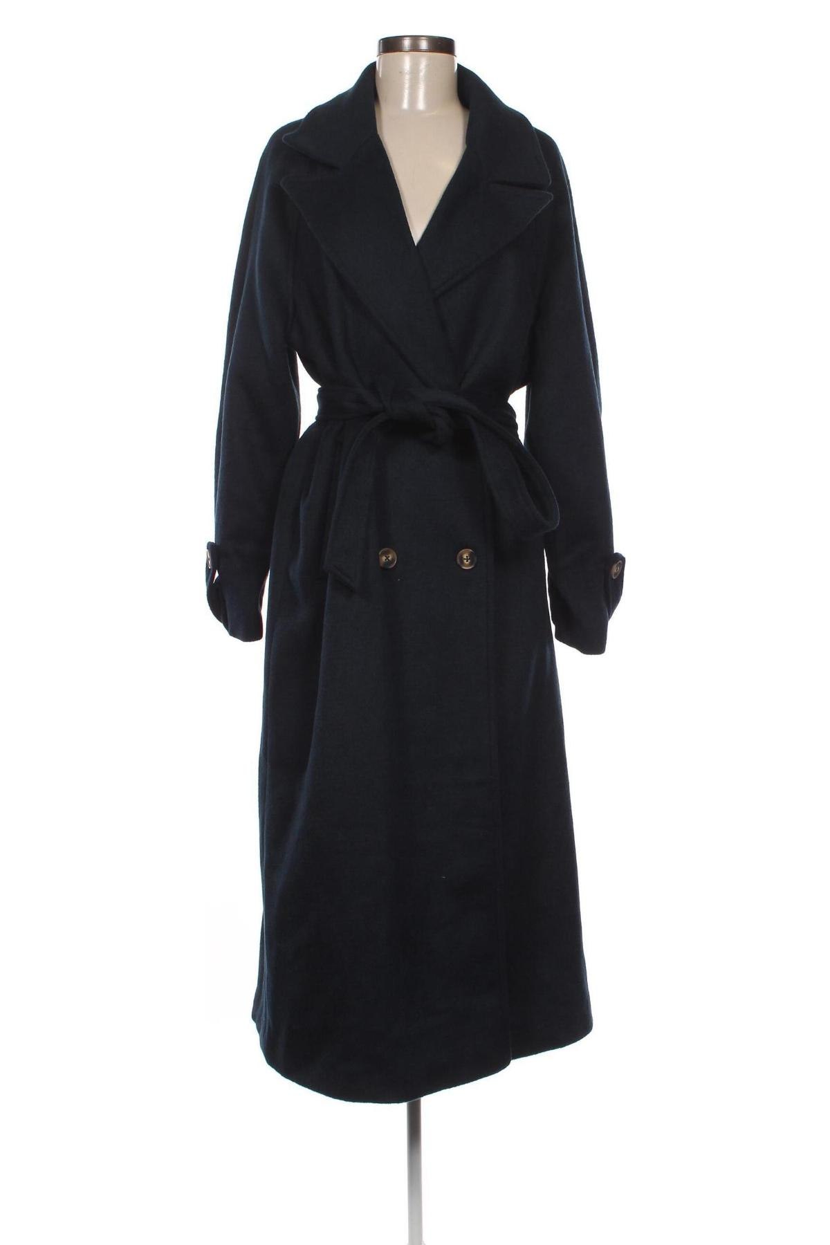 Γυναικείο παλτό NA-KD, Μέγεθος S, Χρώμα Μπλέ, Τιμή 42,90 €