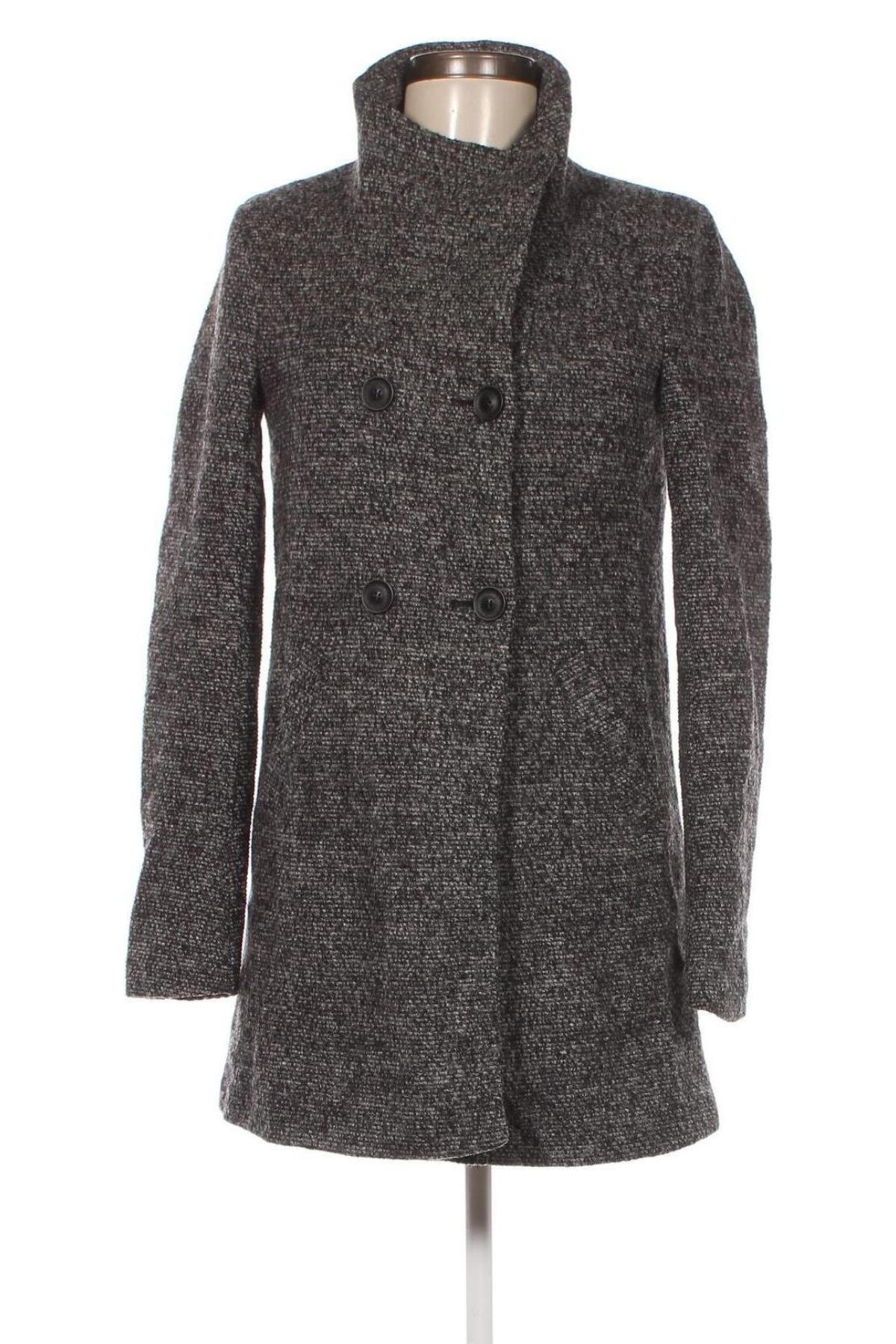Дамско палто ONLY, Размер XS, Цвят Сив, Цена 29,70 лв.