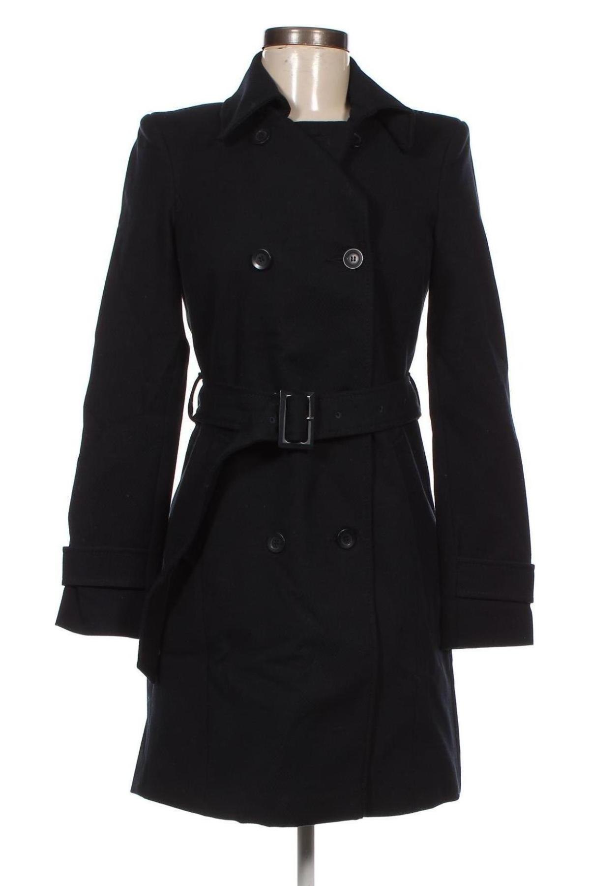Дамско палто Promiss, Размер S, Цвят Син, Цена 104,50 лв.