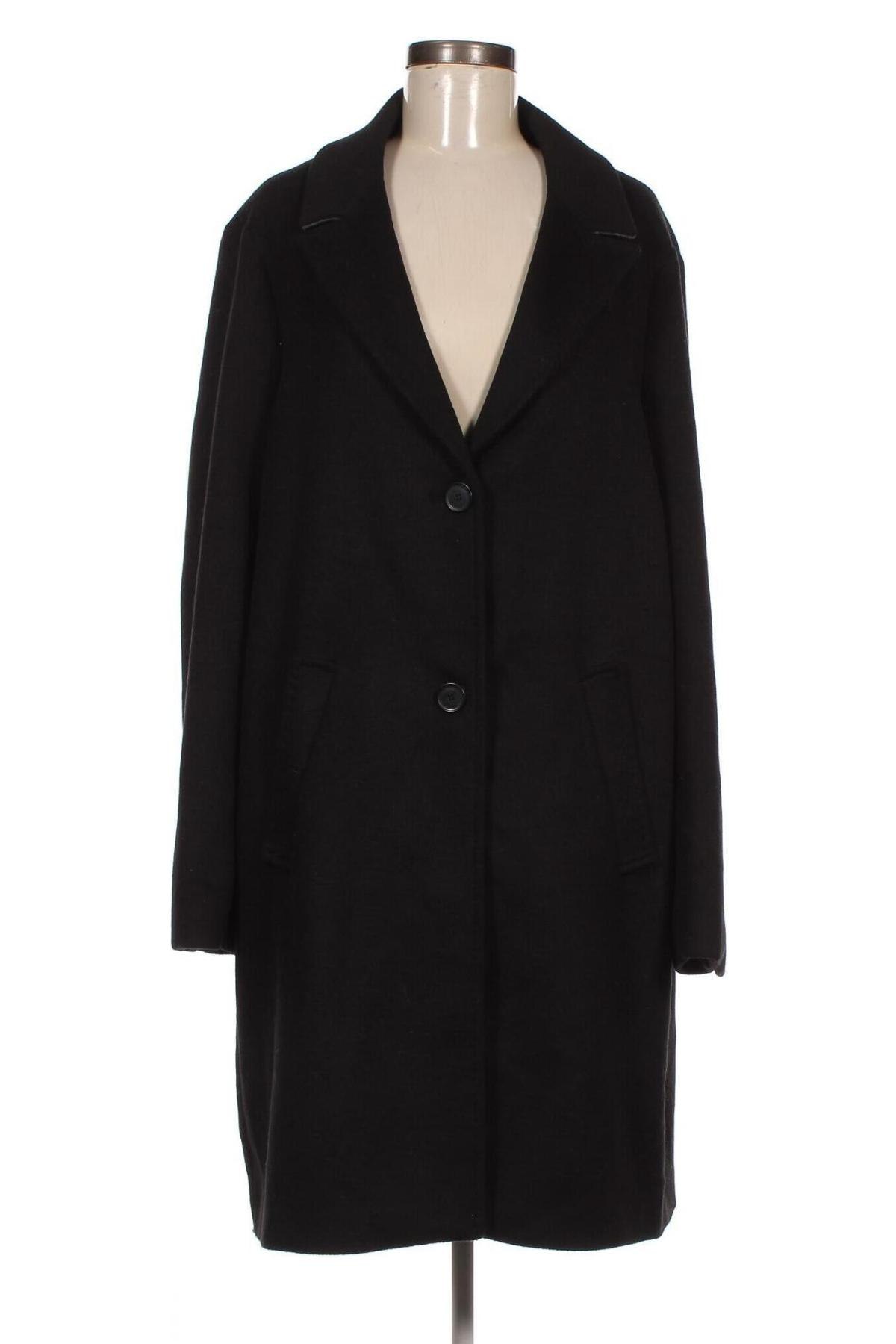 Дамско палто S.Oliver, Размер XL, Цвят Черен, Цена 62,24 лв.