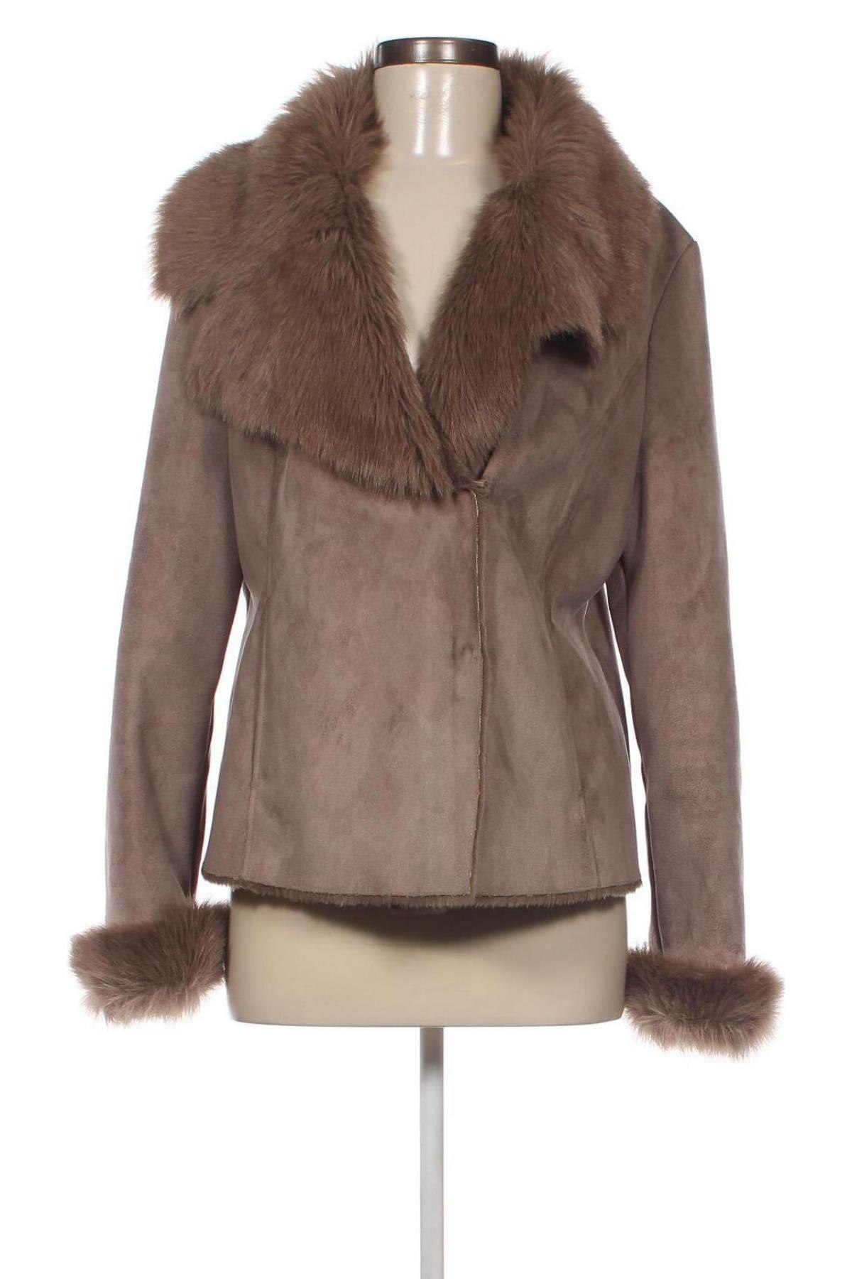 Дамско палто Tu, Размер M, Цвят Кафяв, Цена 64,21 лв.