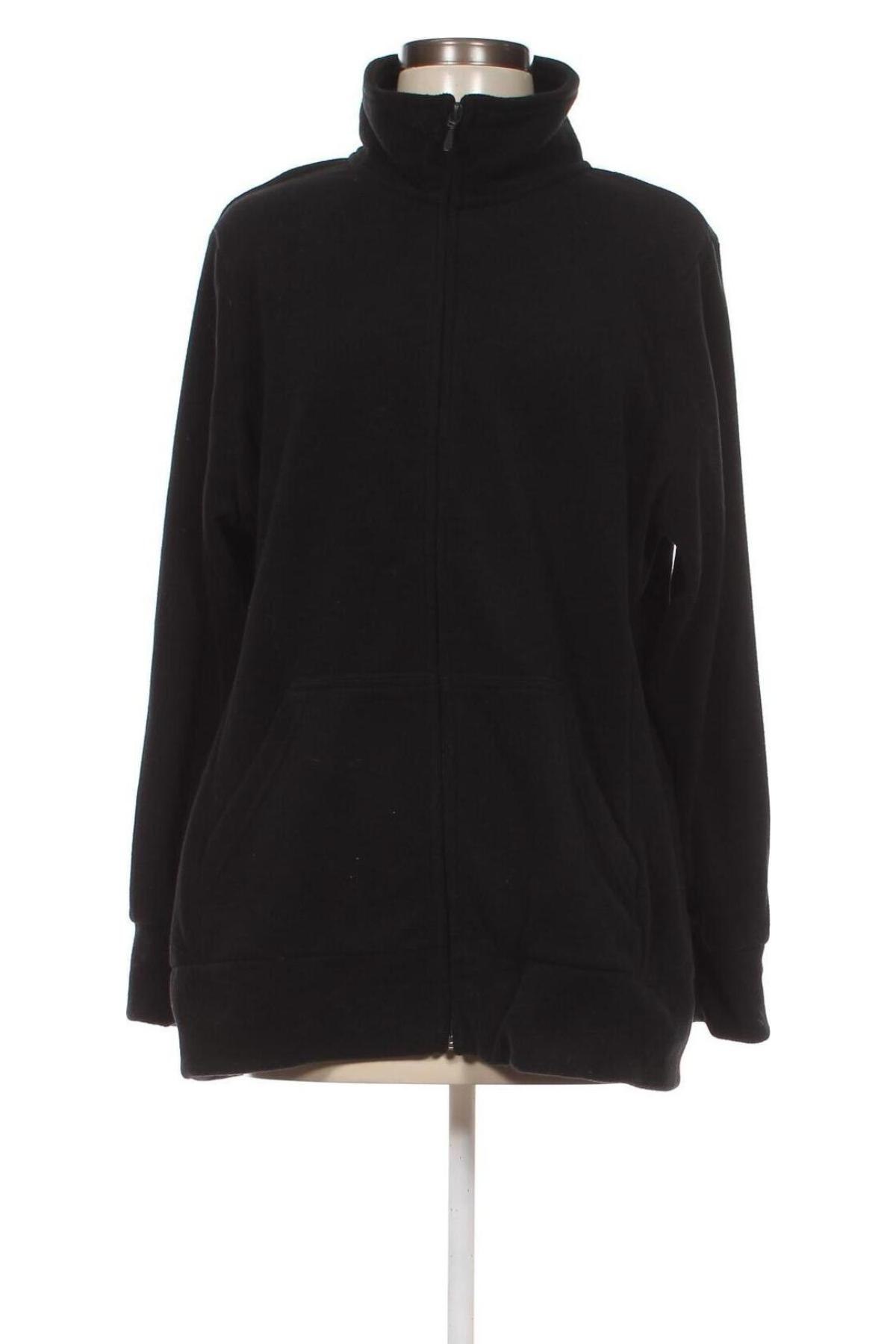Γυναικεία ζακέτα fleece C&A, Μέγεθος XL, Χρώμα Μαύρο, Τιμή 10,85 €