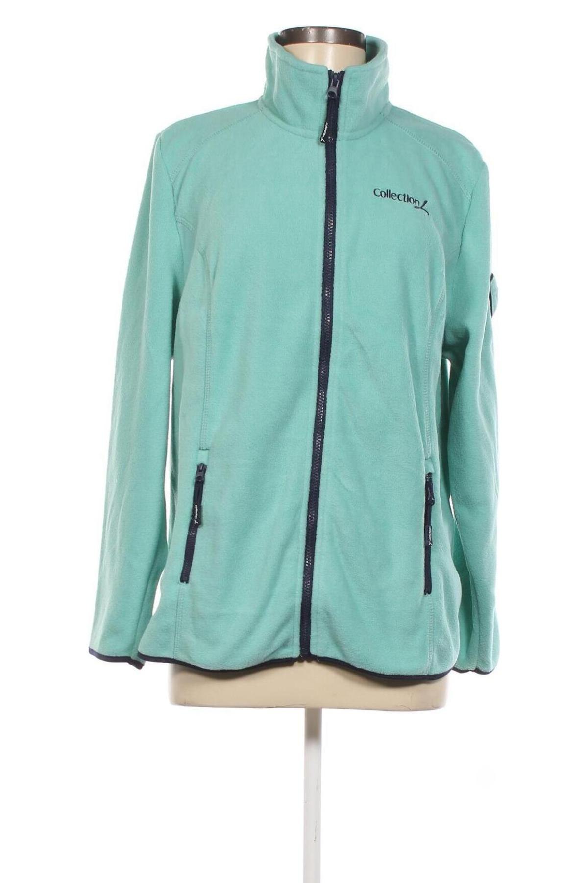 Damska bluza z polaru Collection L, Rozmiar XL, Kolor Zielony, Cena 49,90 zł