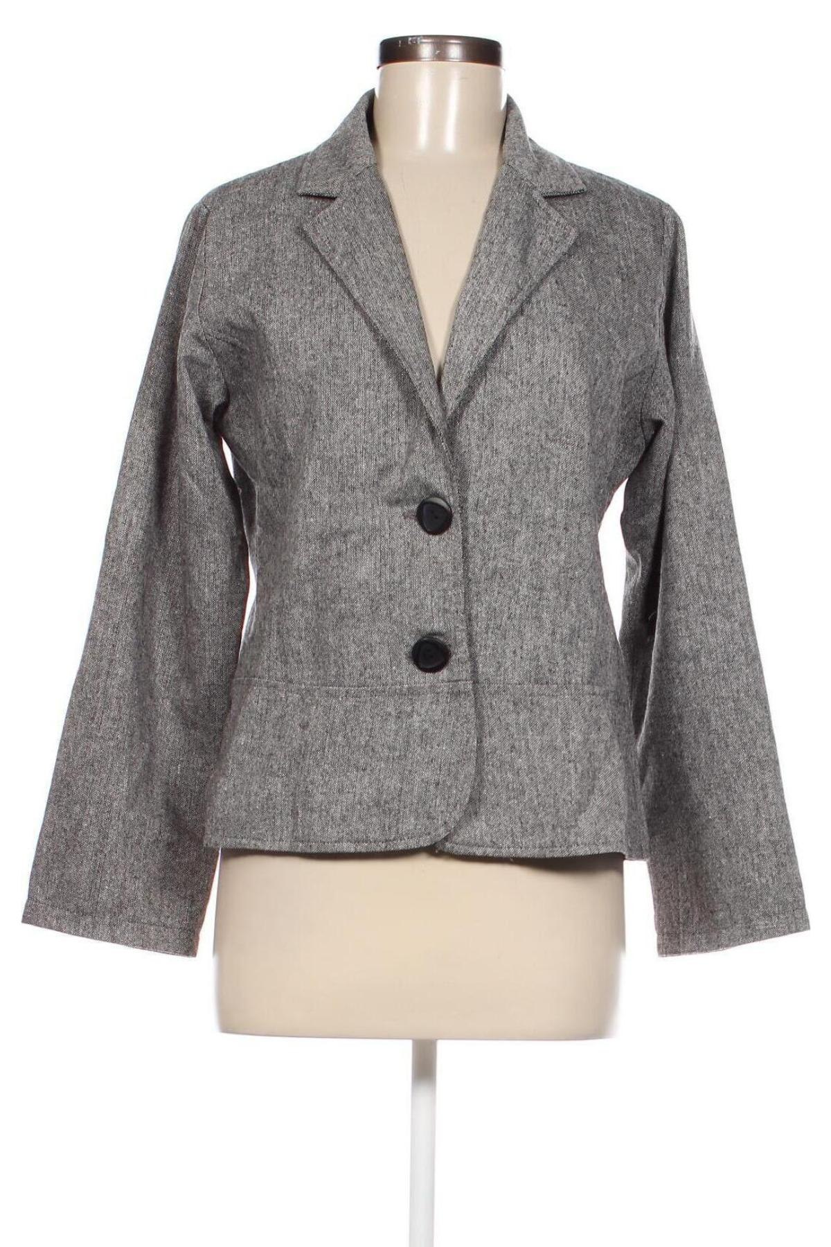 Damen Blazer, Größe L, Farbe Grau, Preis 4,90 €