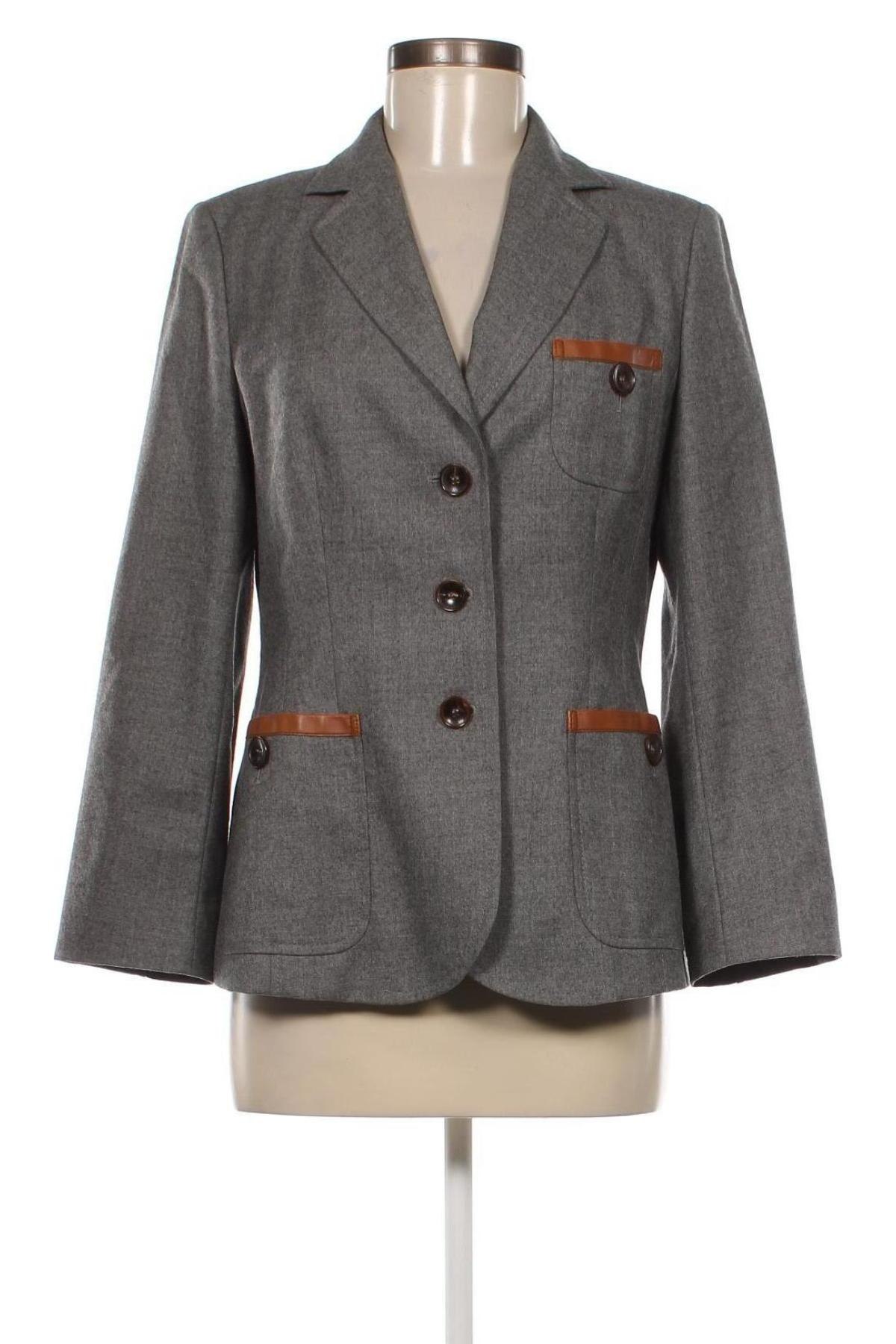 Damen Blazer Bogner, Größe M, Farbe Grau, Preis 121,10 €