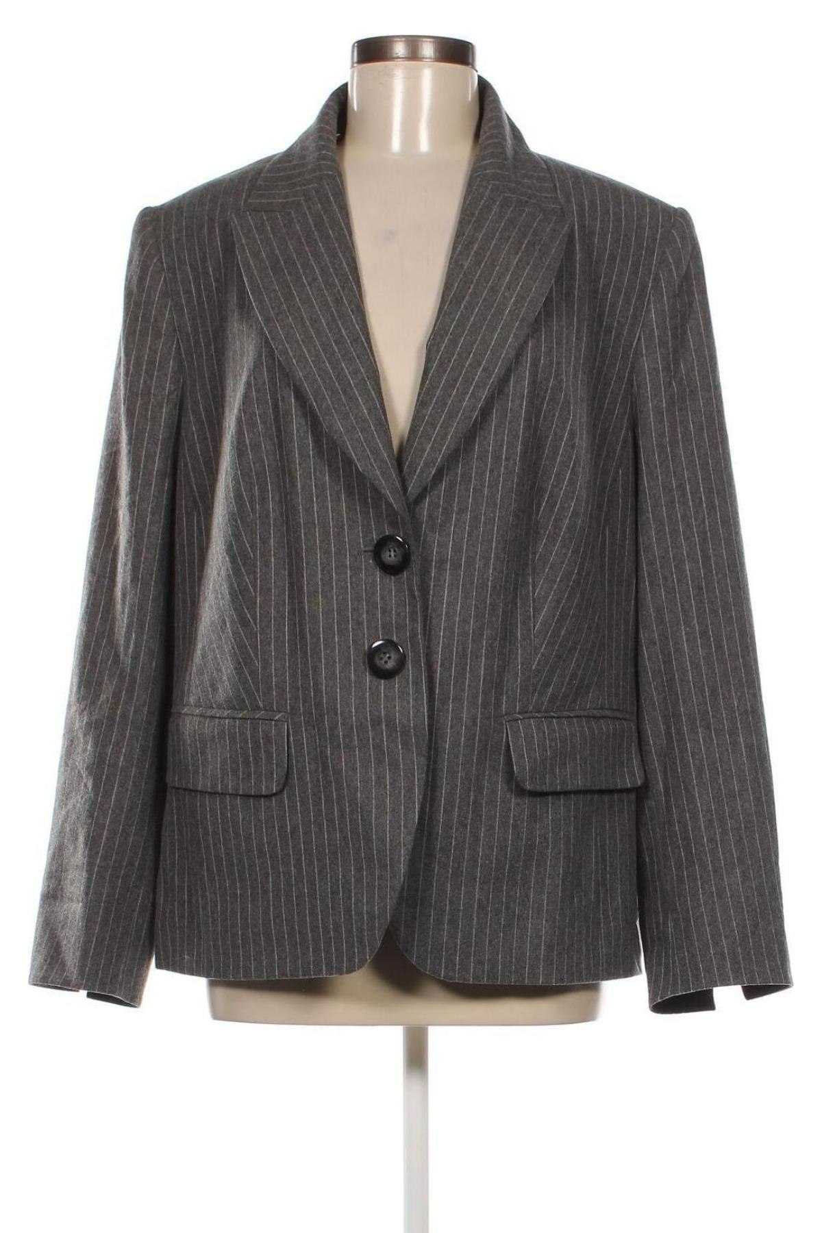 Дамско сако Frank Walder, Размер XL, Цвят Сив, Цена 16,95 лв.